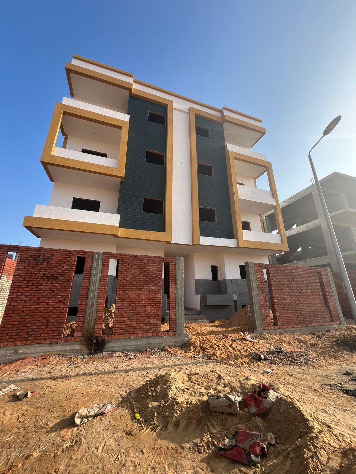 Construction stage Concrete works for the external wall
