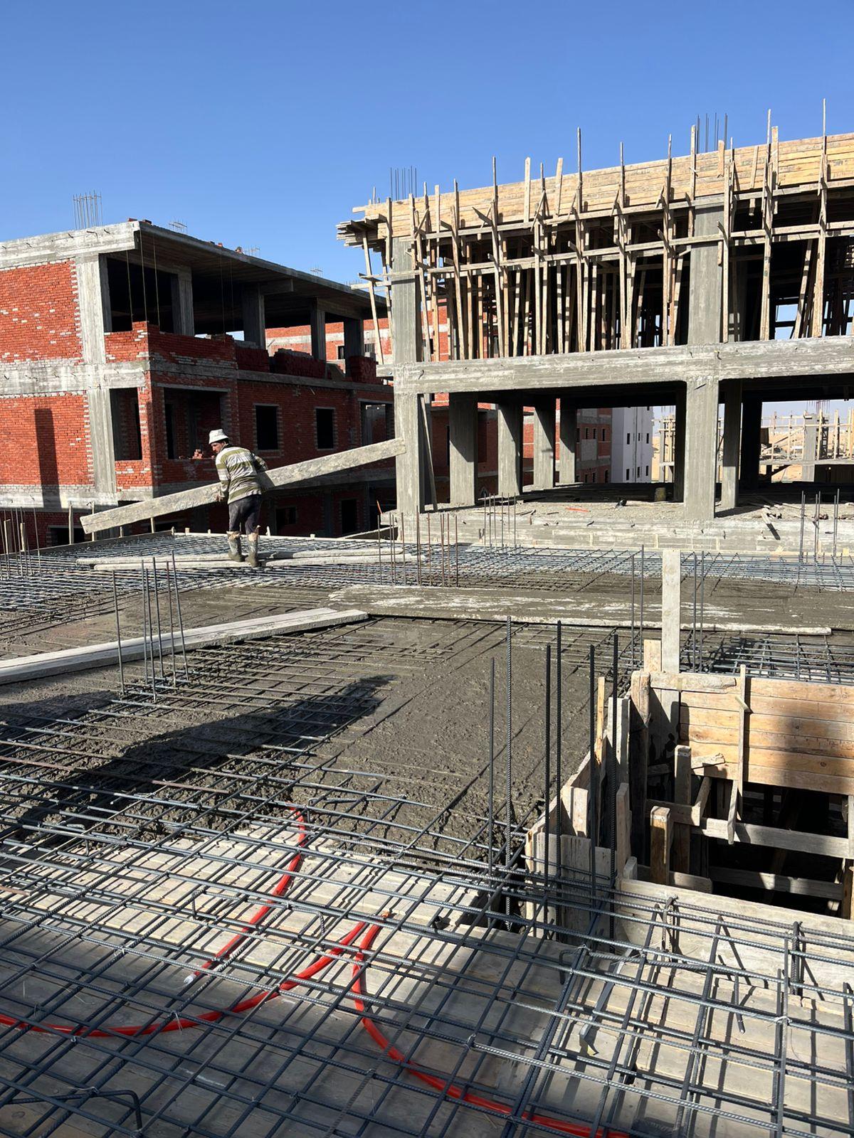 Construction stage Basement slab