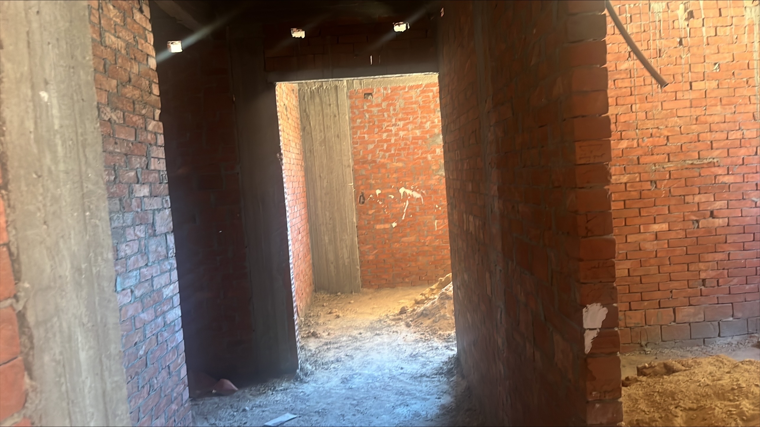 Construction stage First floor walls