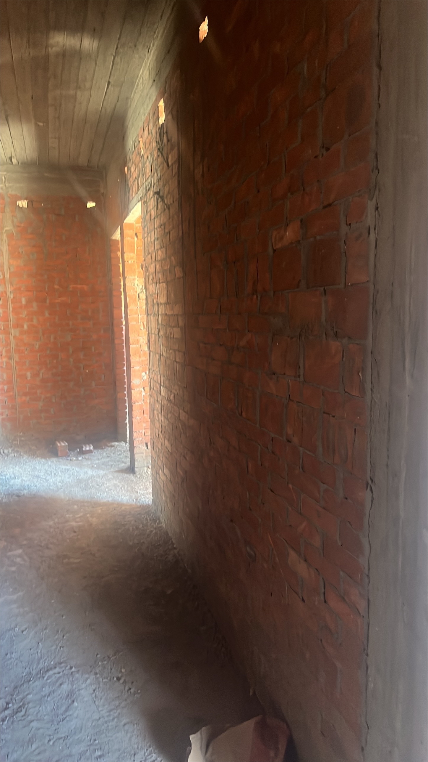Construction stage First floor walls