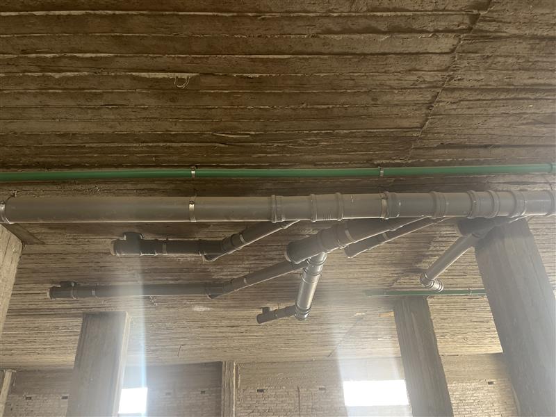 Construction stage Plumbing works