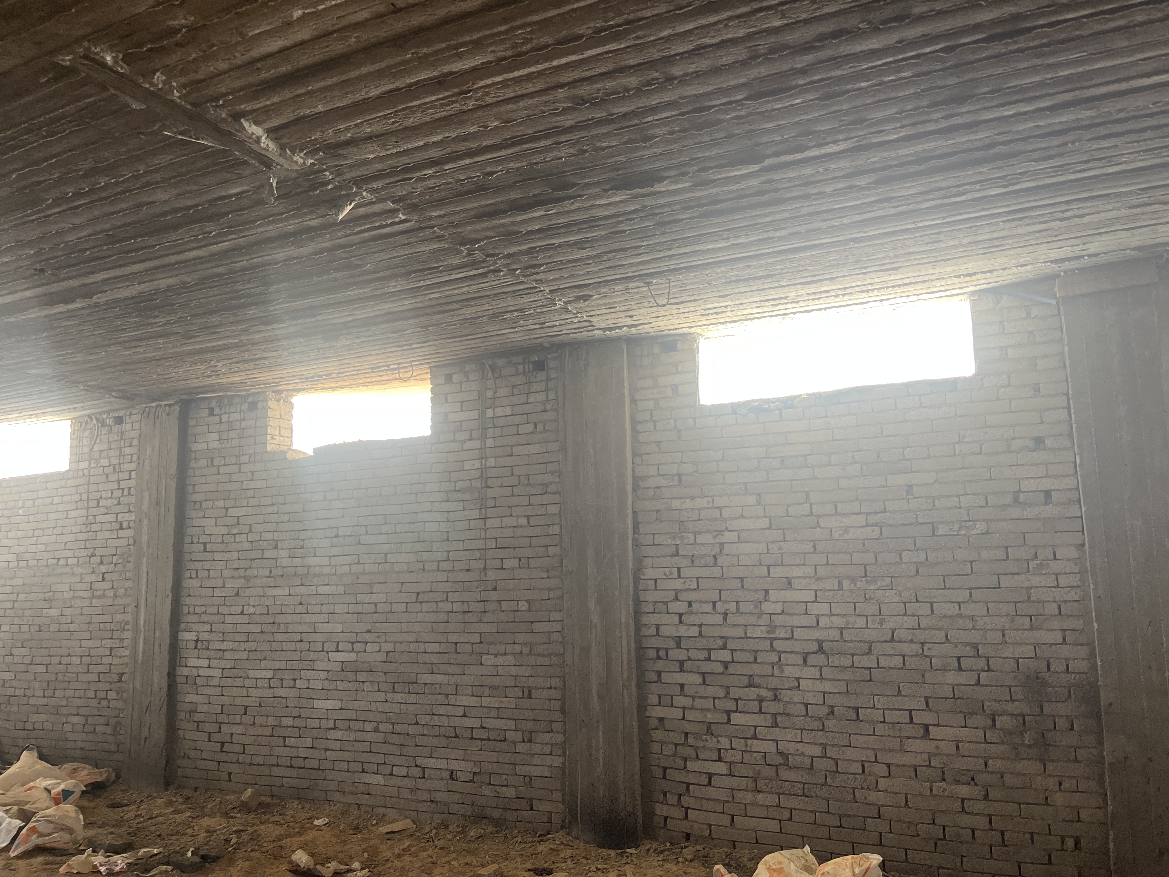 Construction stage Basement walls