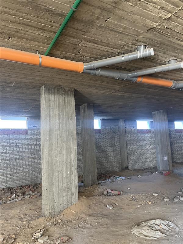 Construction stage Basement slab