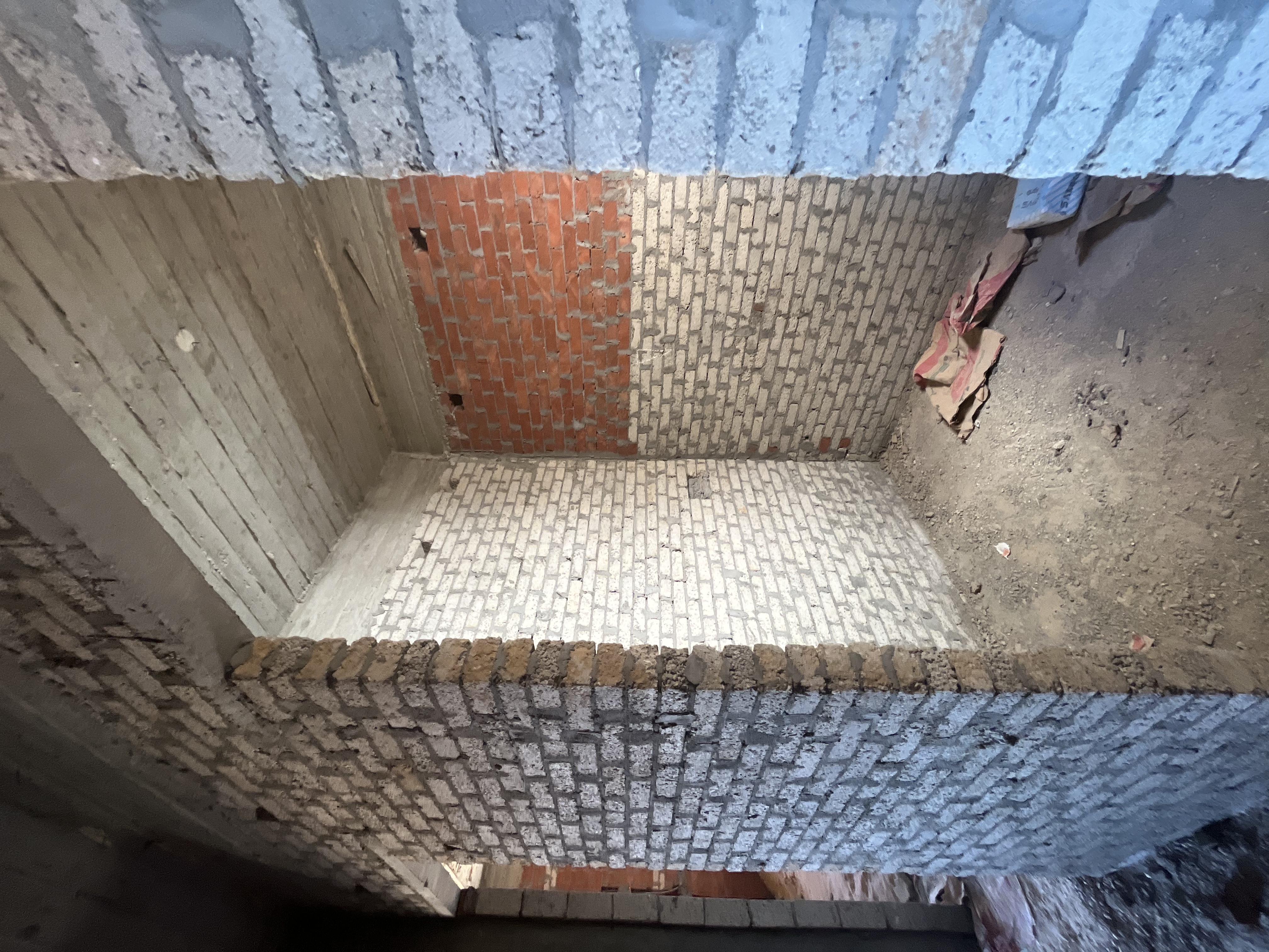 Construction stage Second floor walls