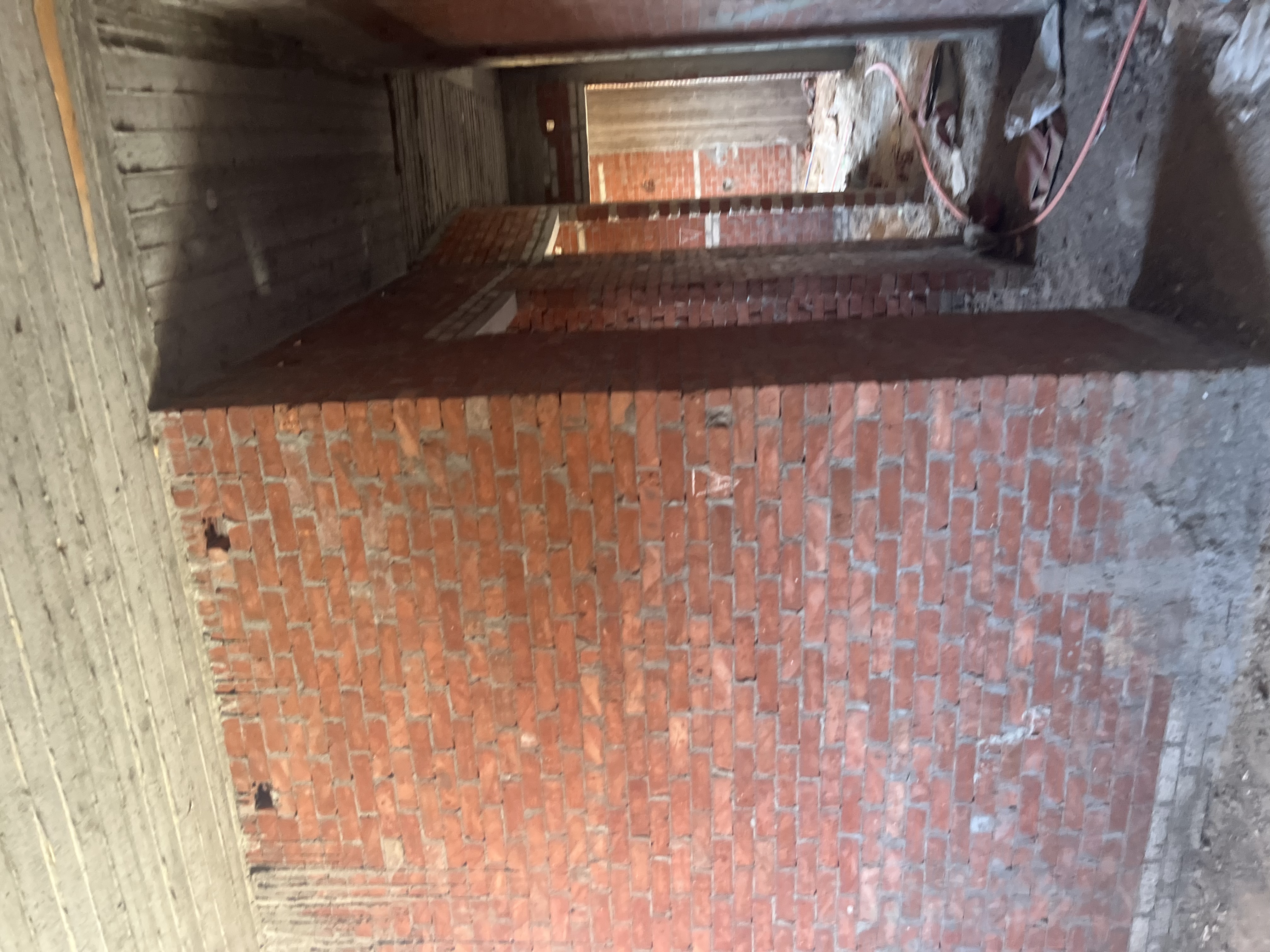 Construction stage Second floor walls
