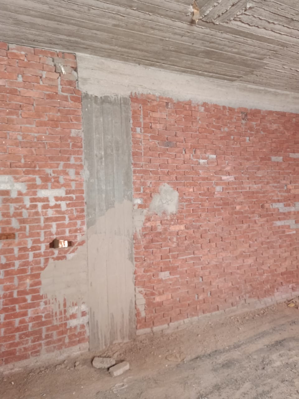 Construction stage Ground floor columns