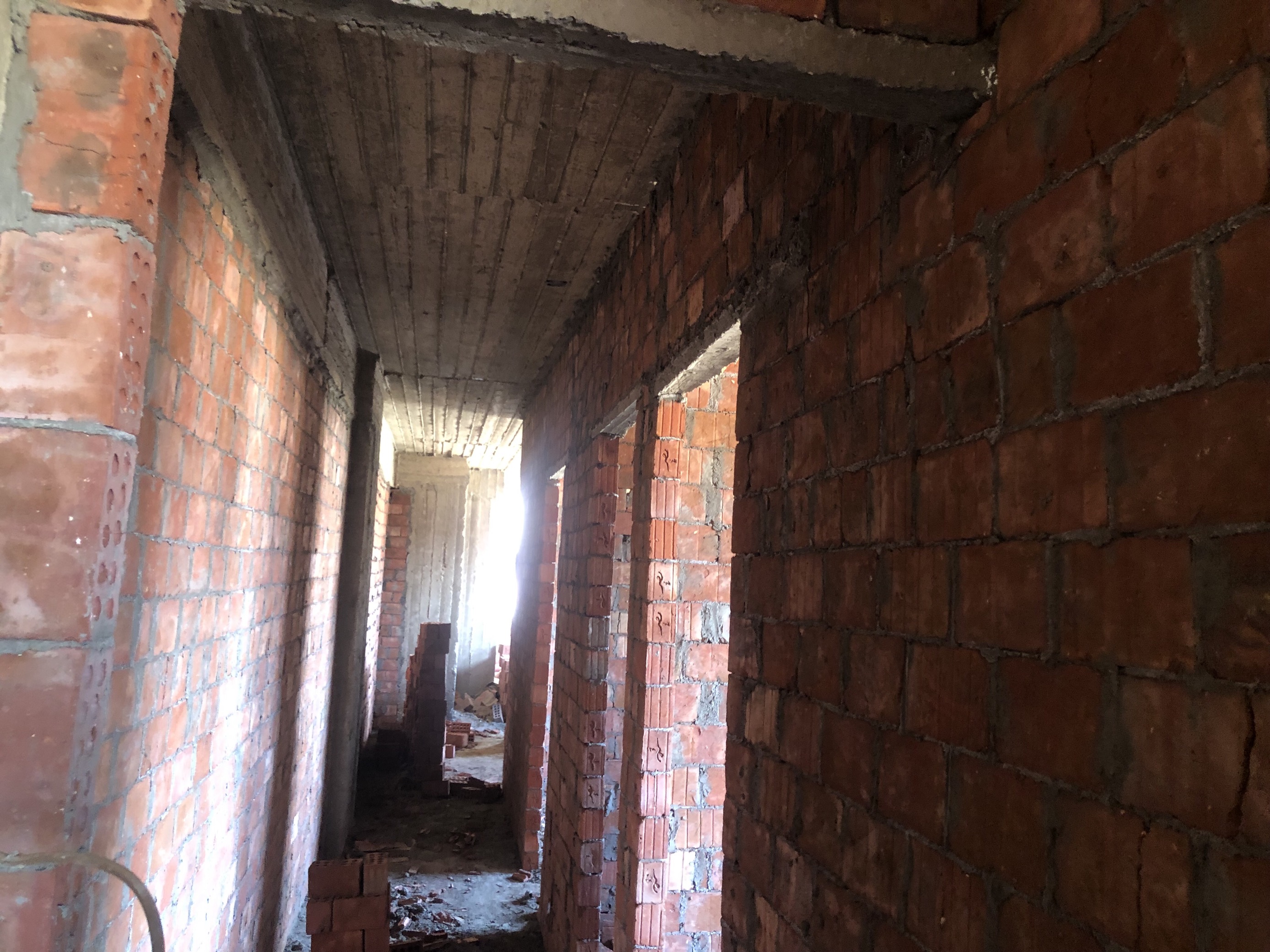 Construction stage Third floor walls