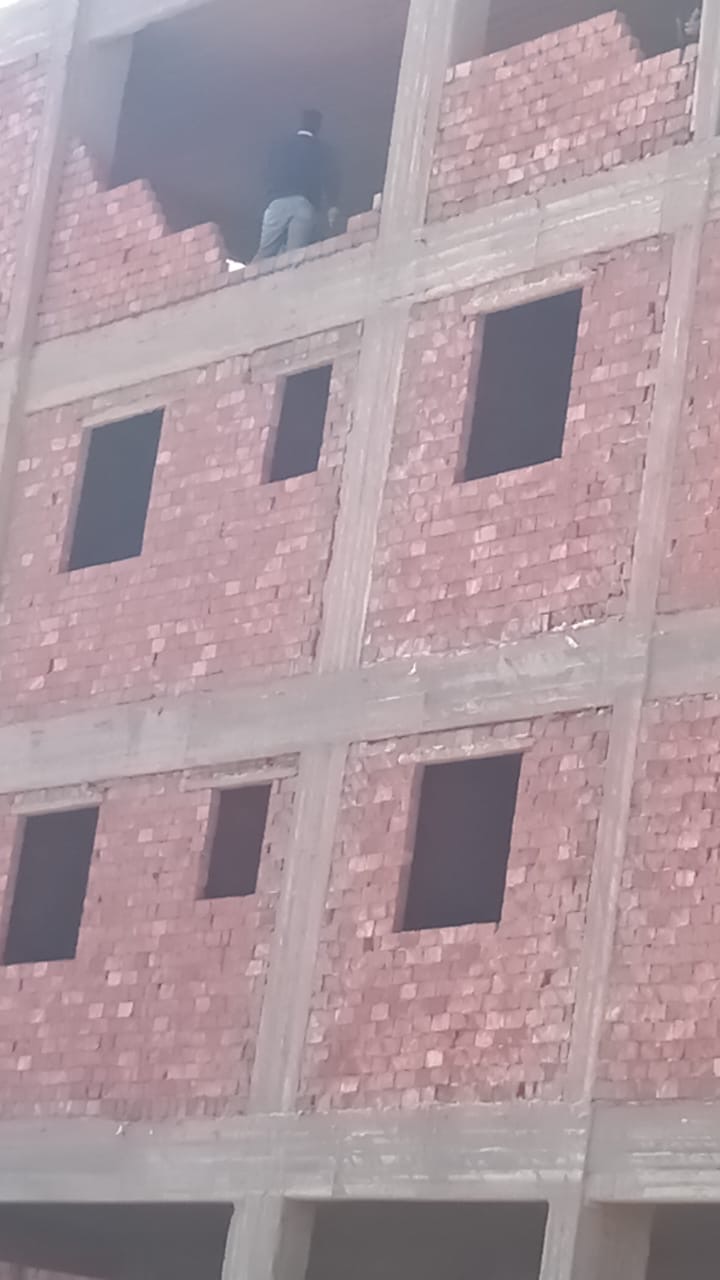 Construction stage Third floor walls