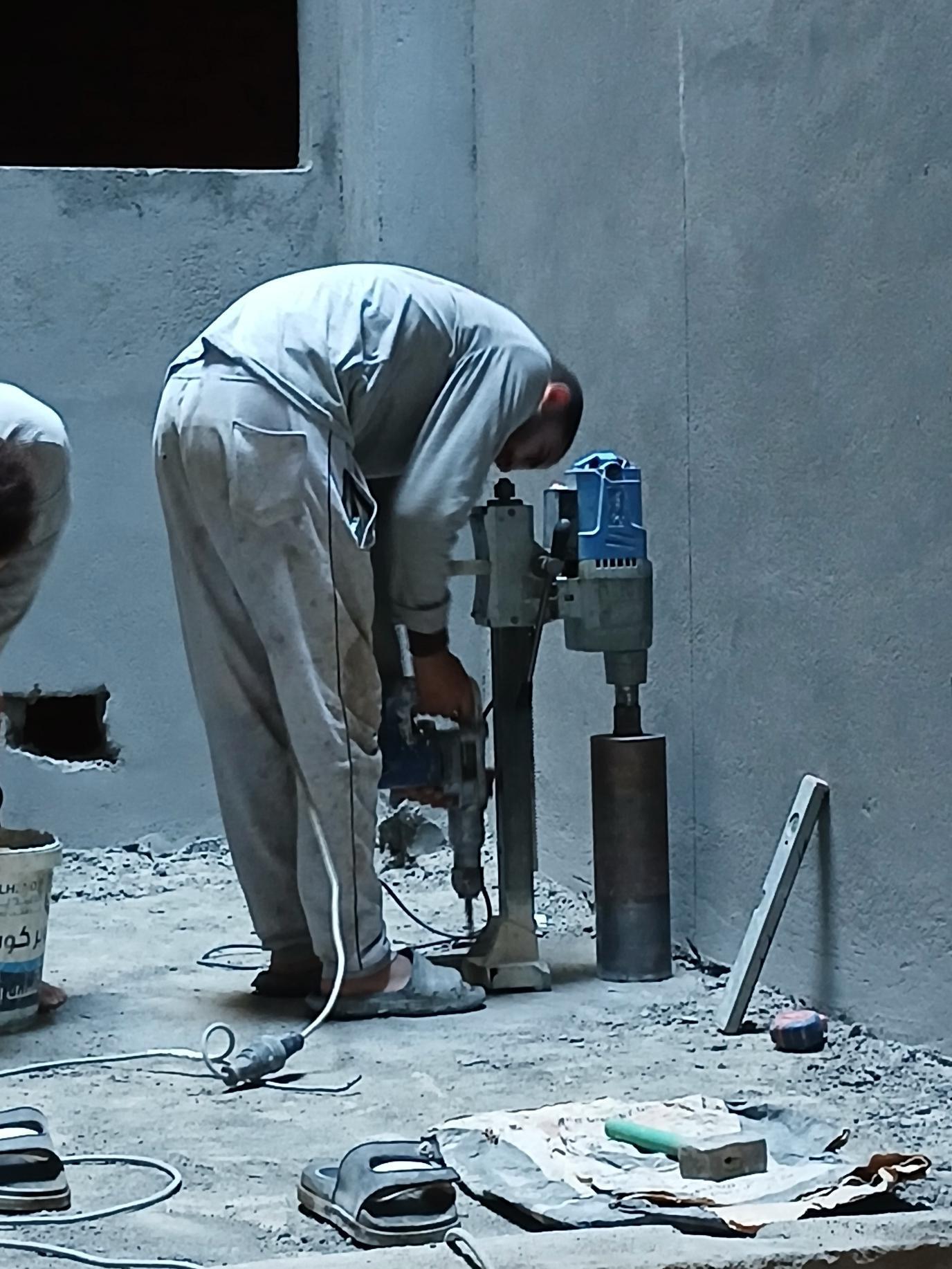 Construction stage Plumbing works