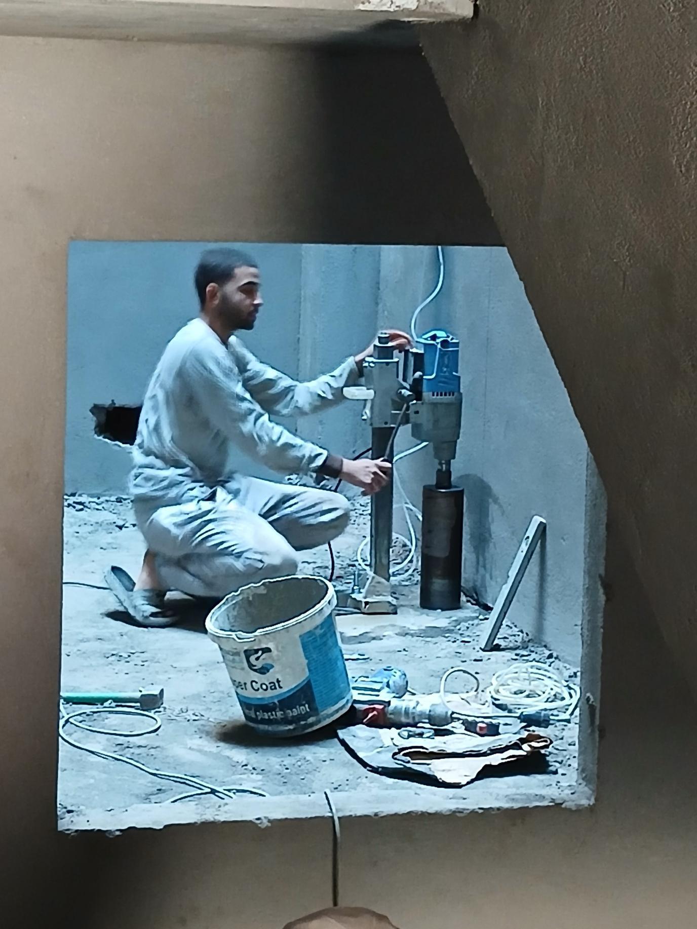 Construction stage Plumbing works