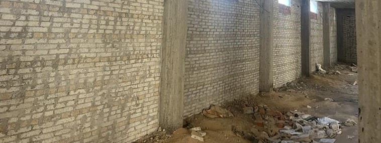 Construction stage Basement columns