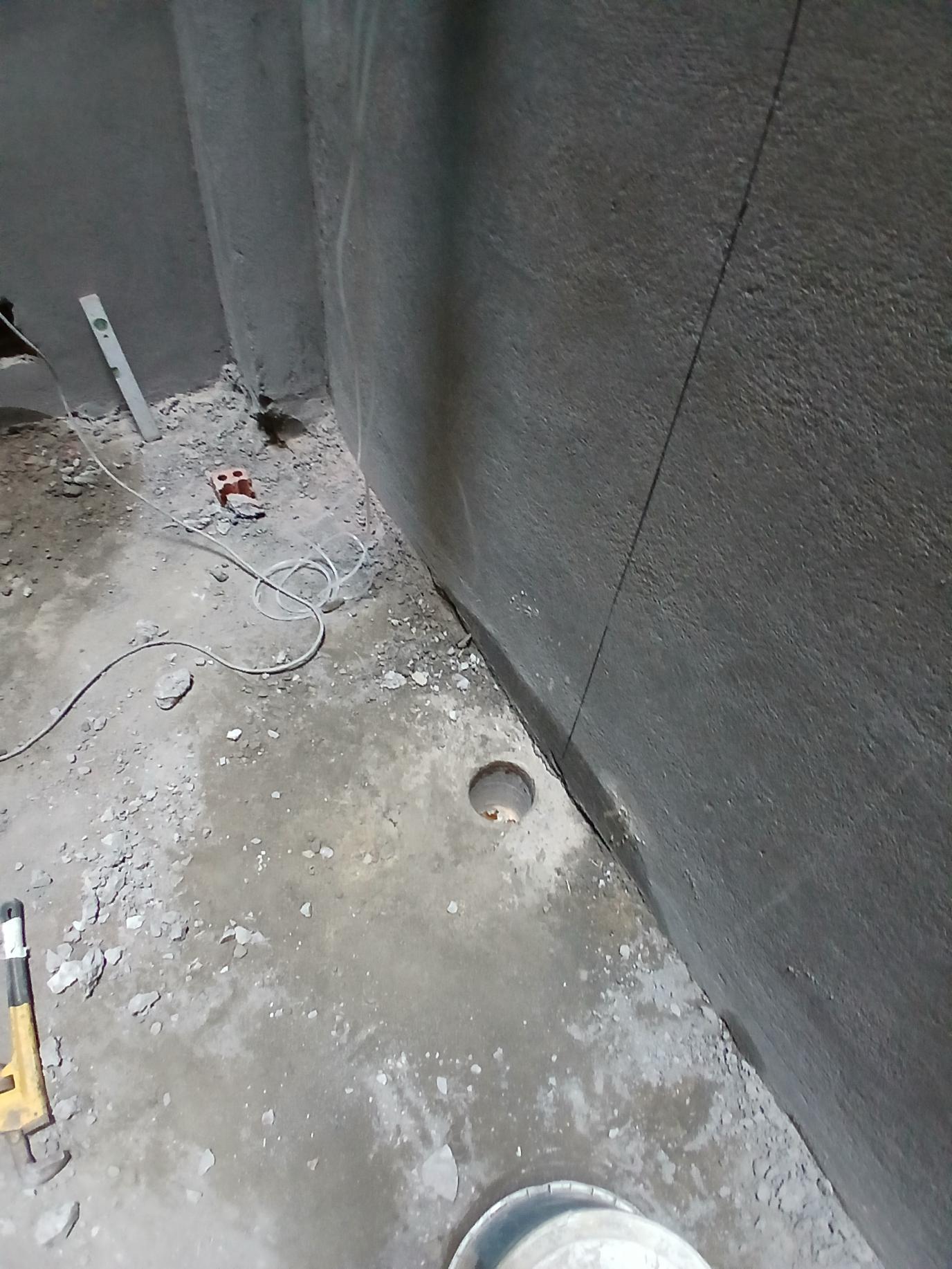 Construction stage Plumbing works