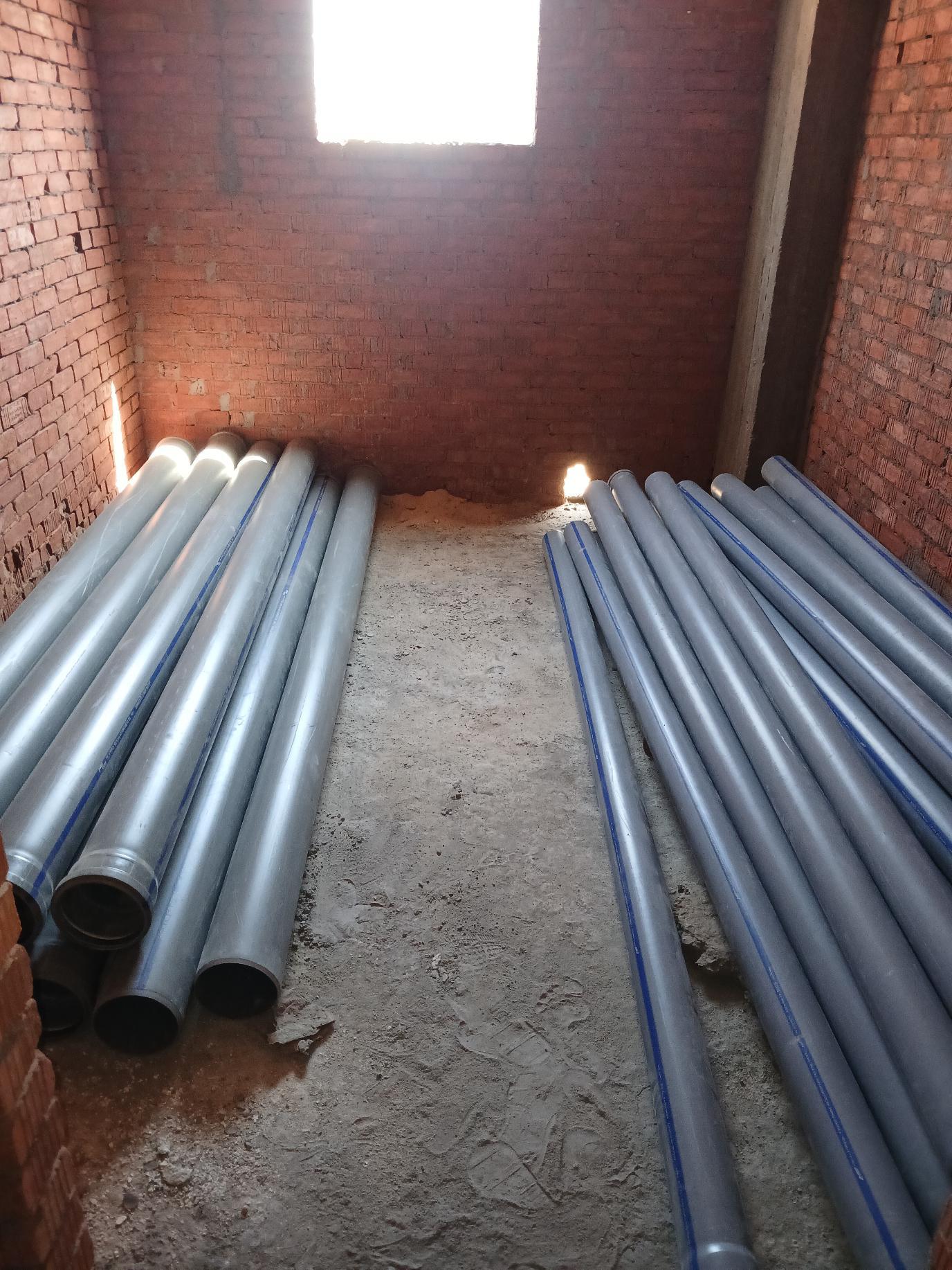 Construction stage Plumbing works