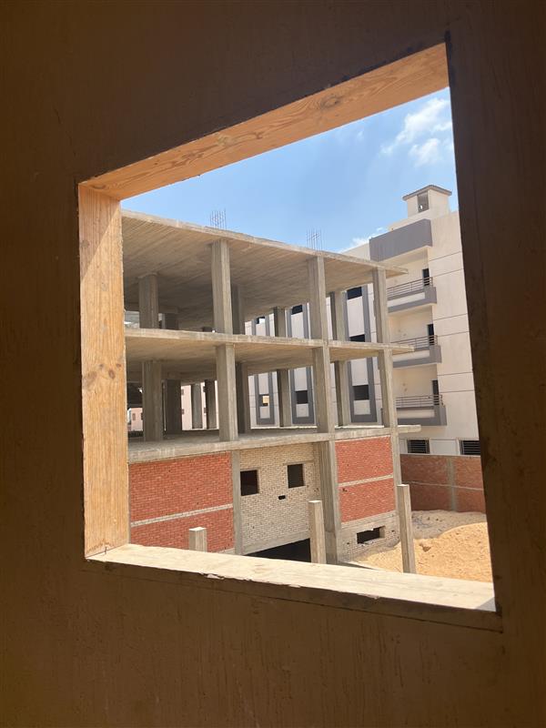 Construction stage Wooden door frames