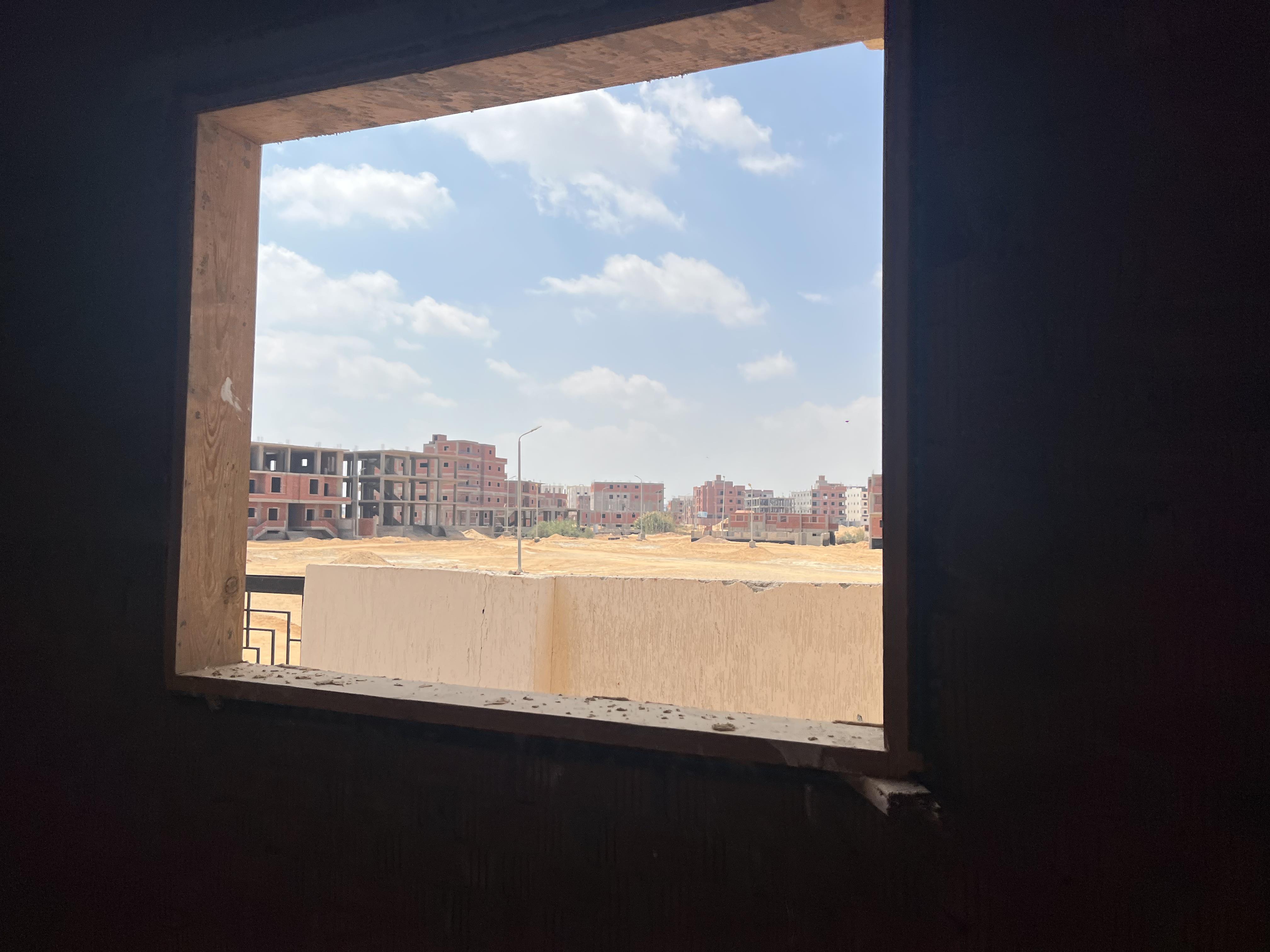 Construction stage Wooden door frames