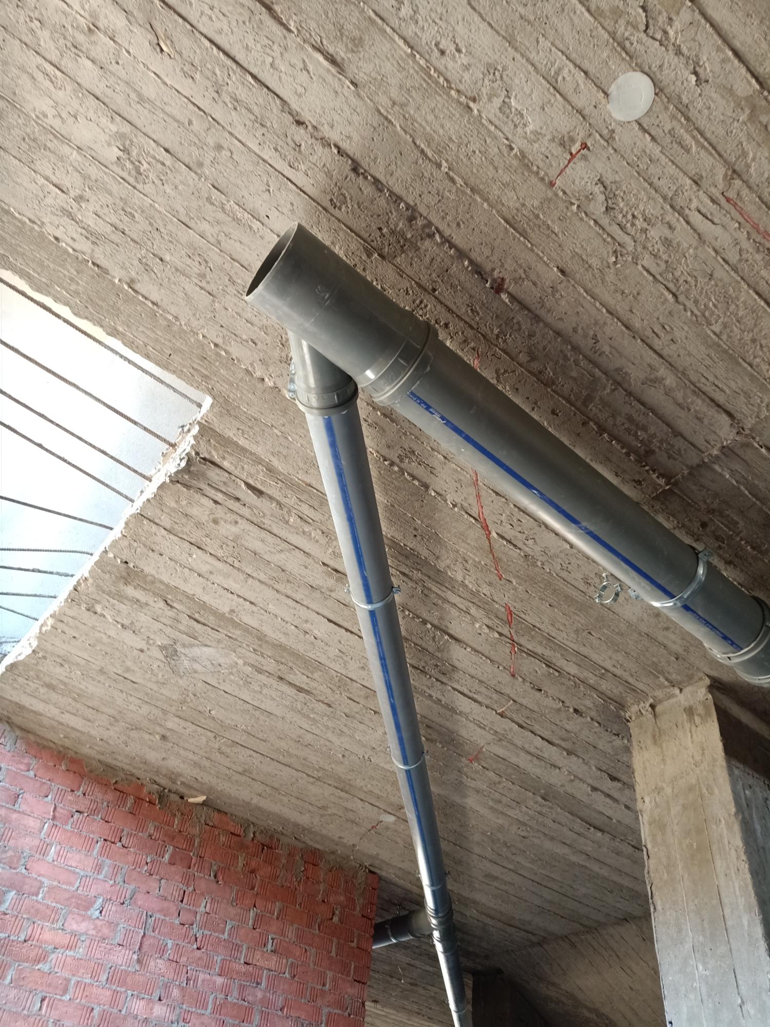Construction stage Plumbing works