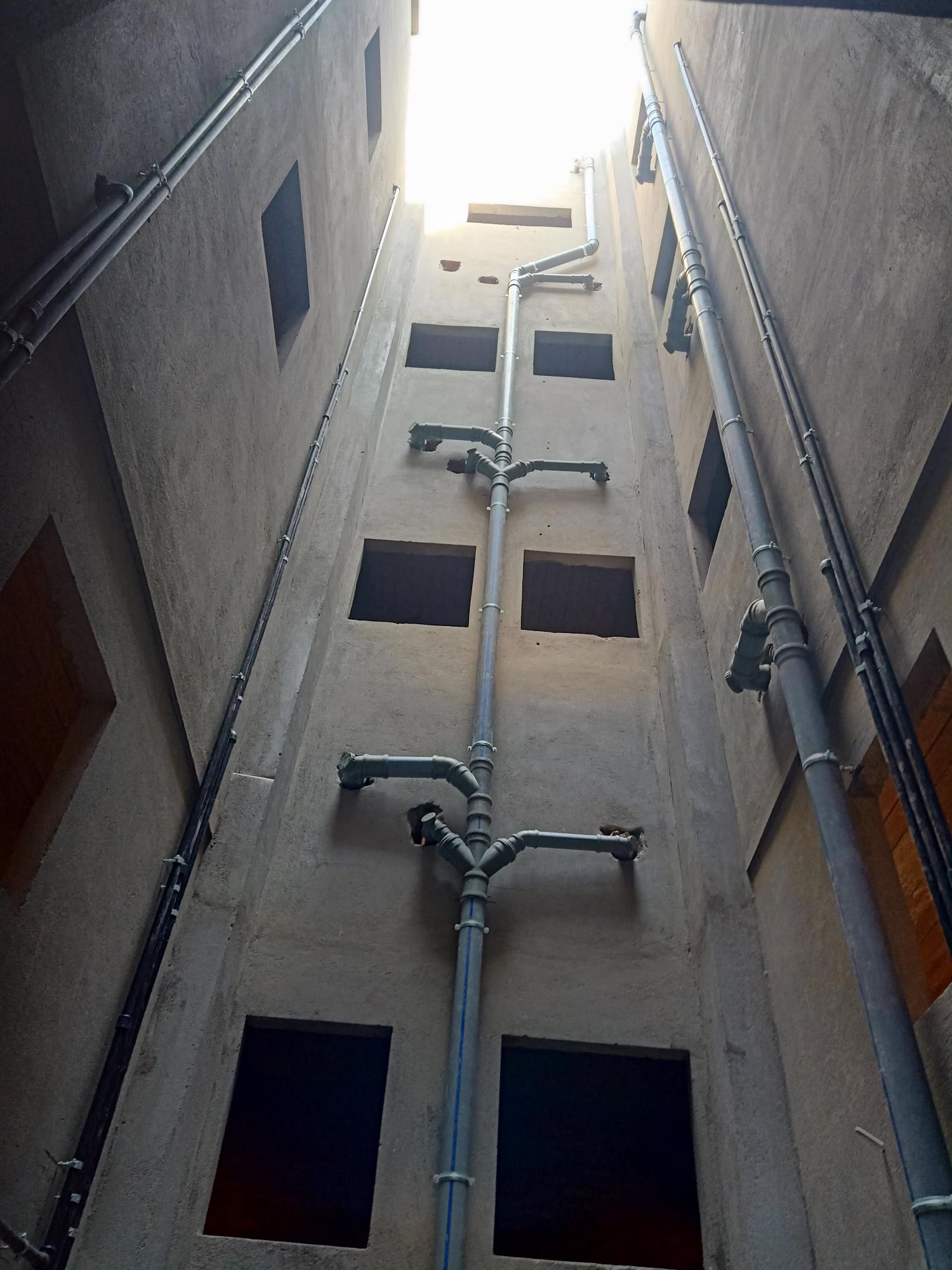 Construction stage Plumbing works