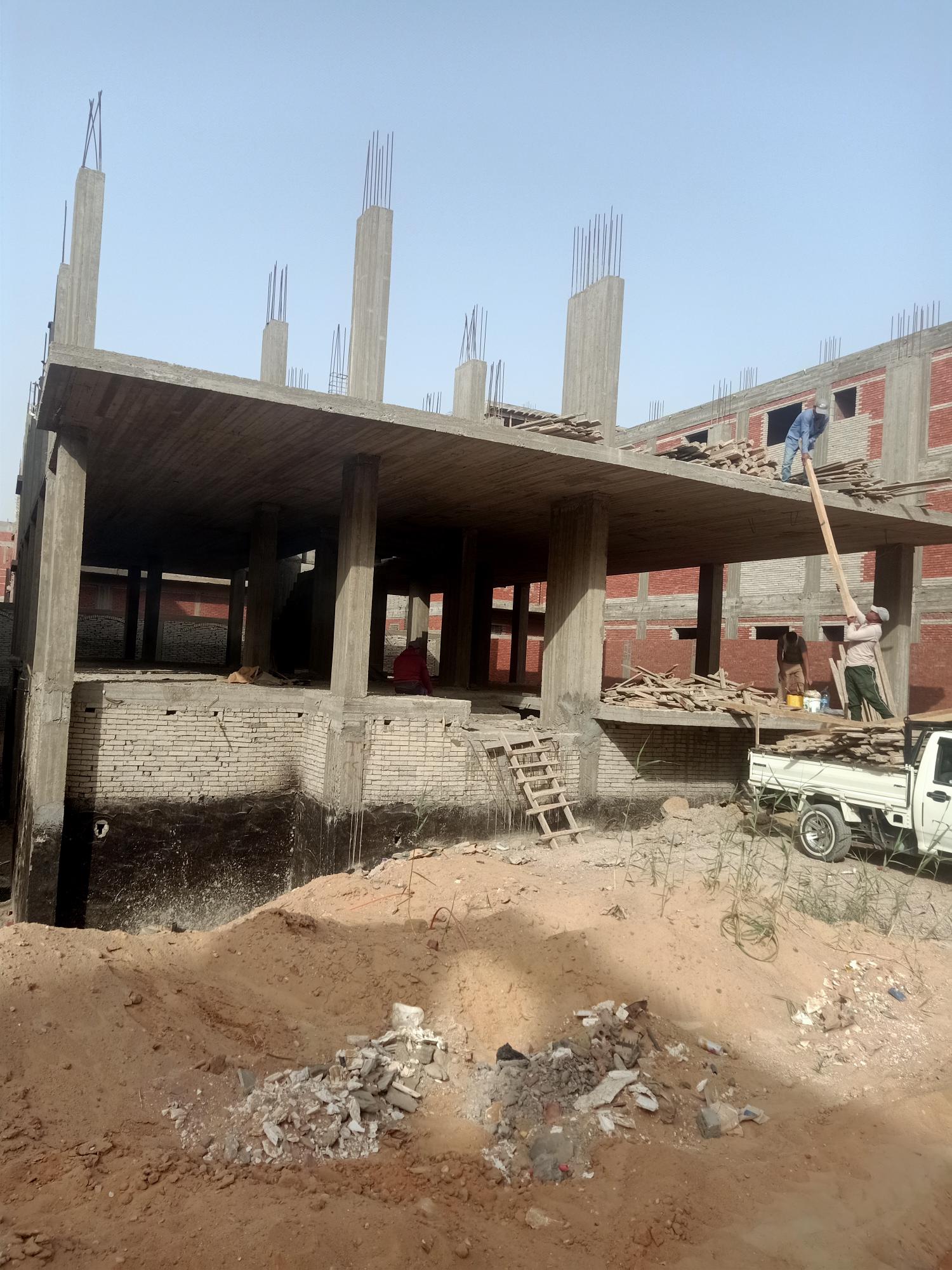 Construction stage First floor slab