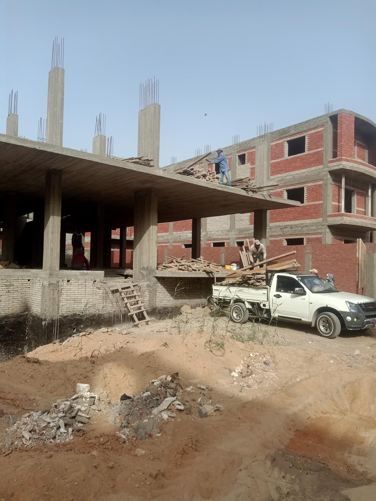 Construction stage First floor slab