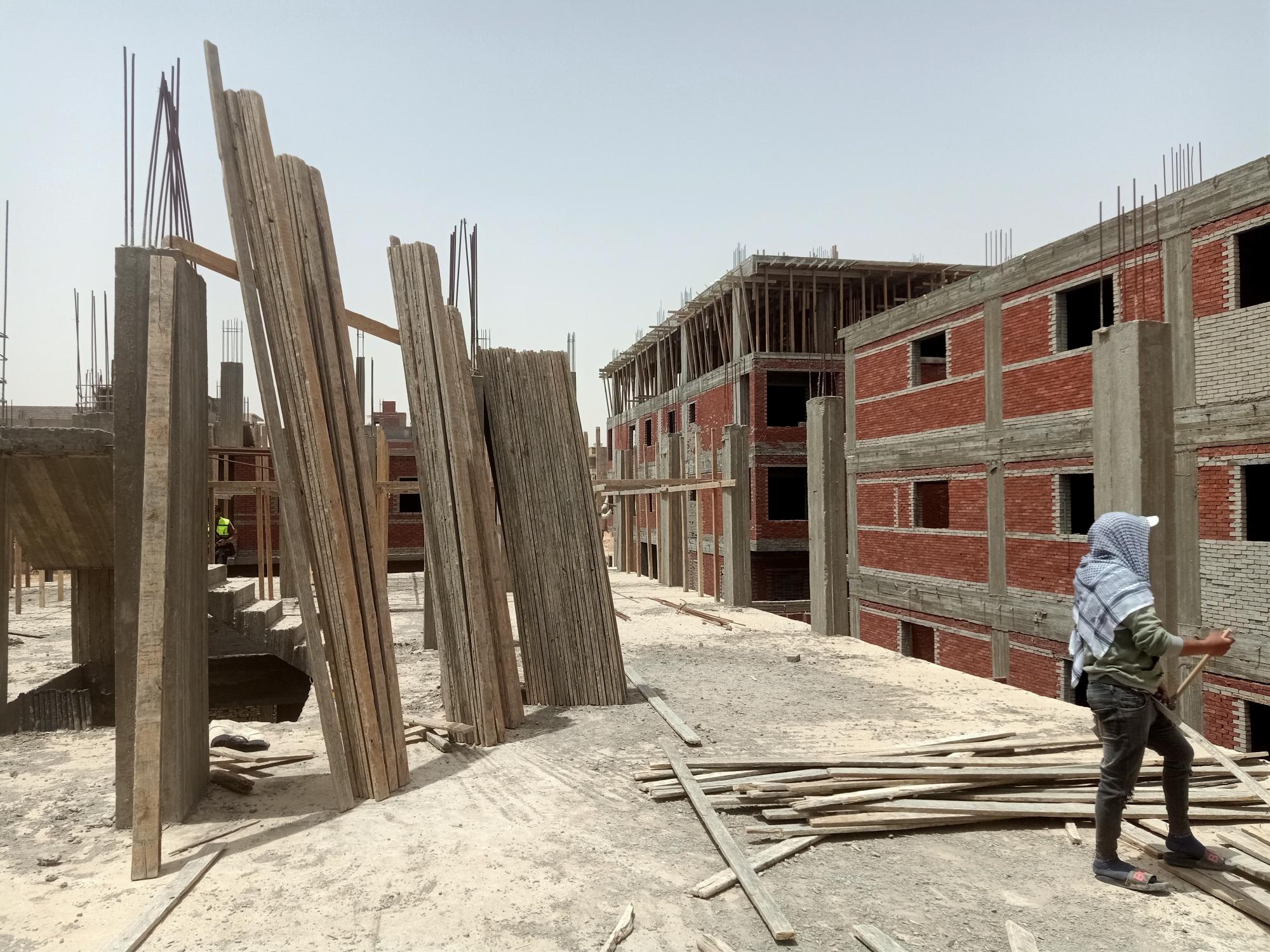 Construction stage First floor slab