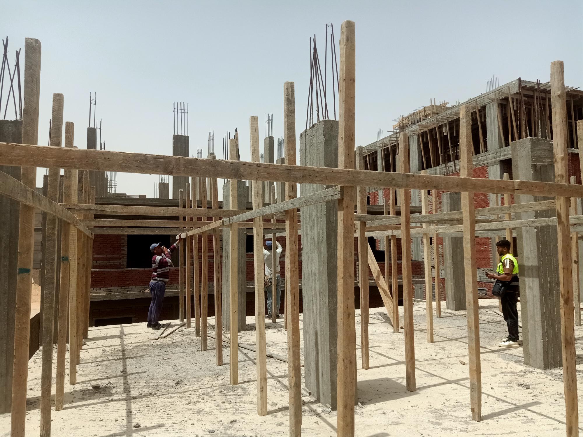 Construction stage First floor slab