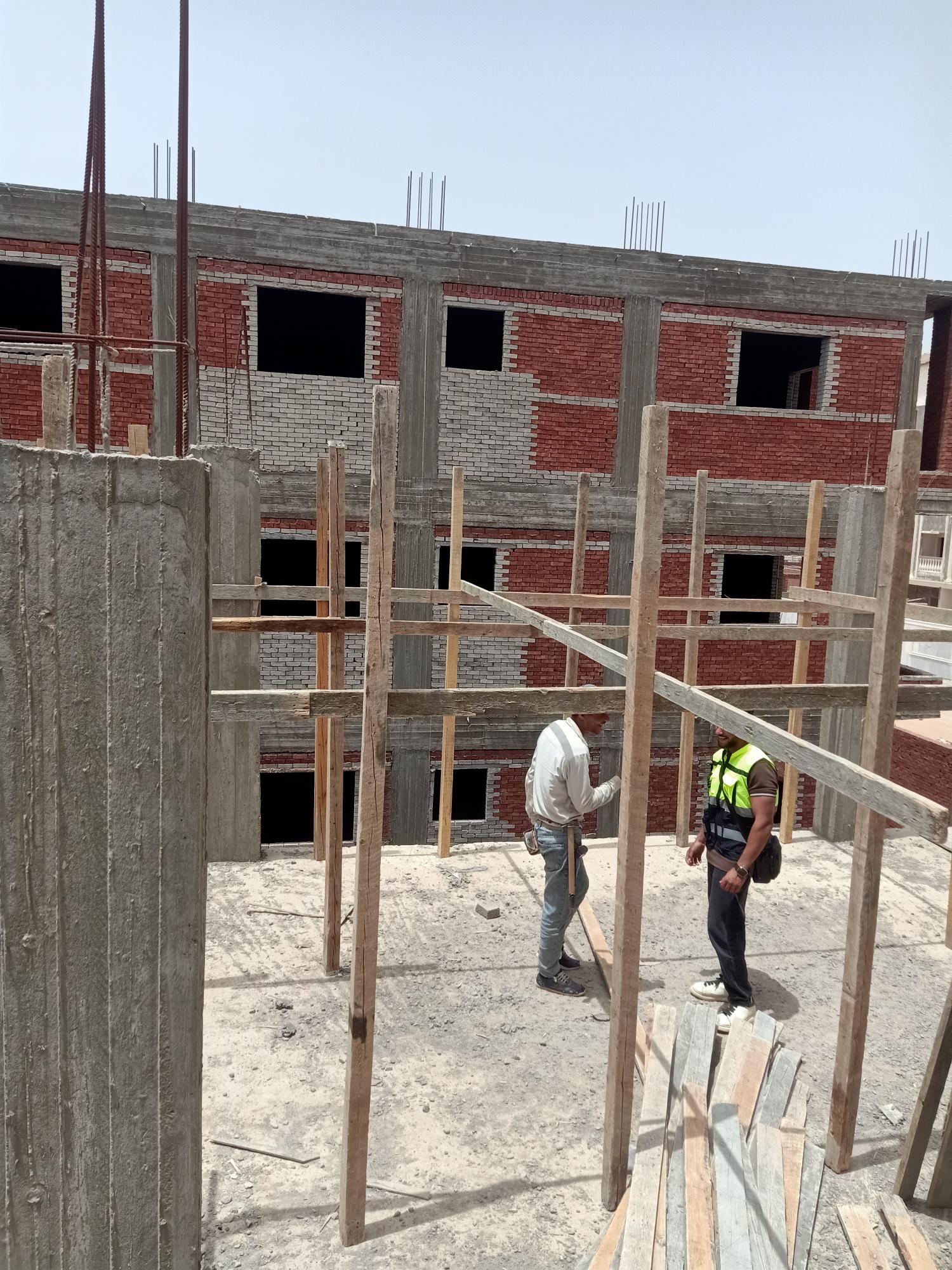 Construction stage First floor slab