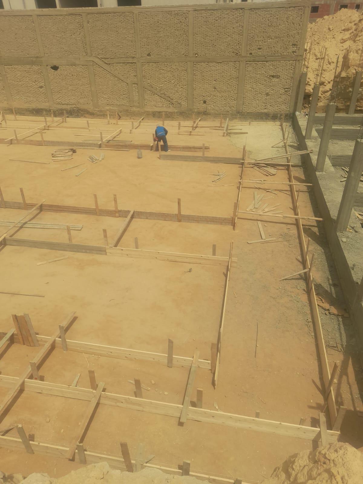 Construction stage Plain foundations