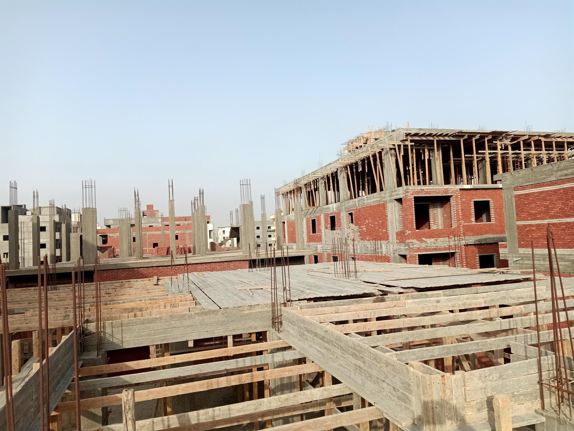 Construction stage First floor slab