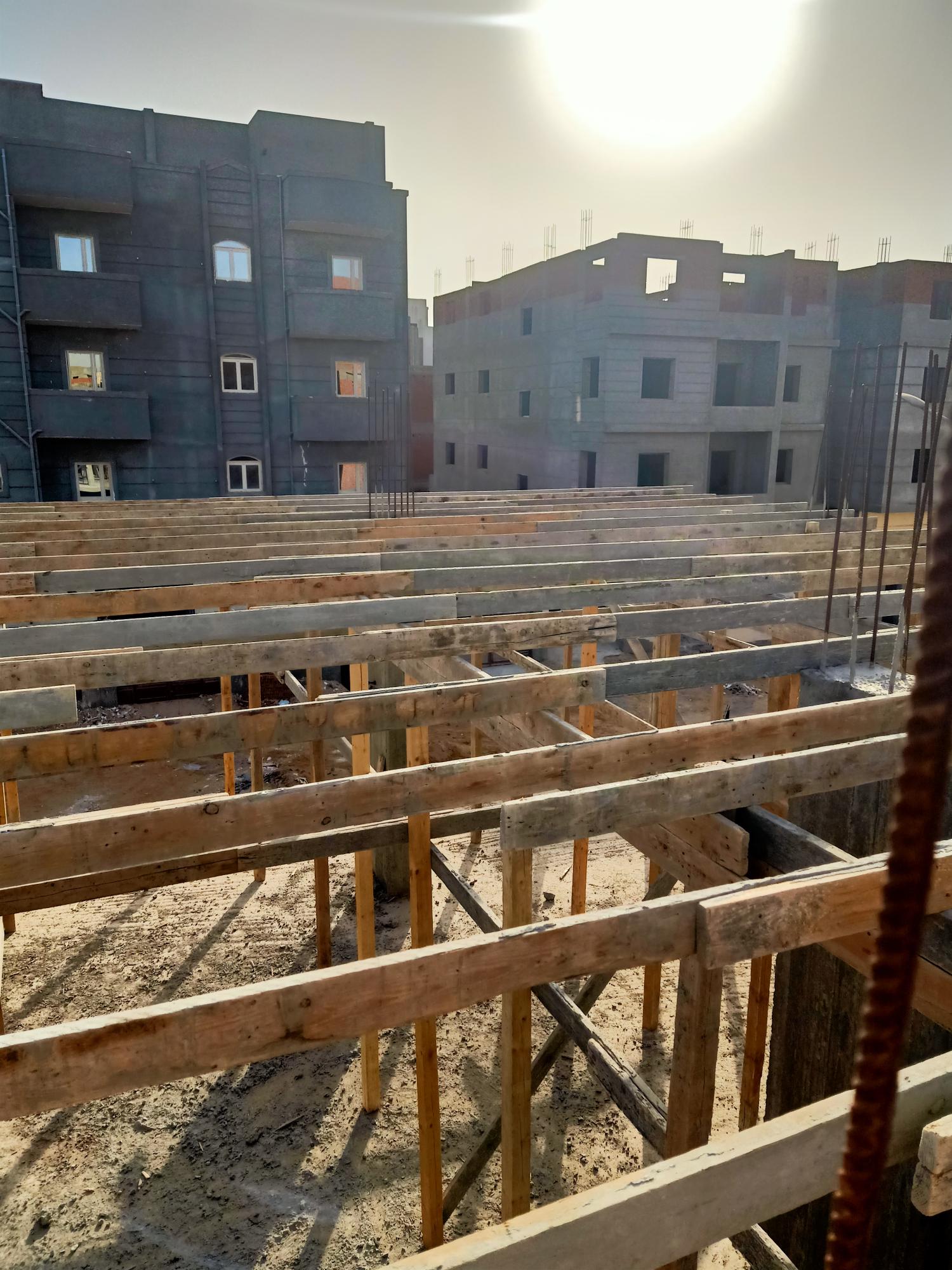 Construction stage First floor slab