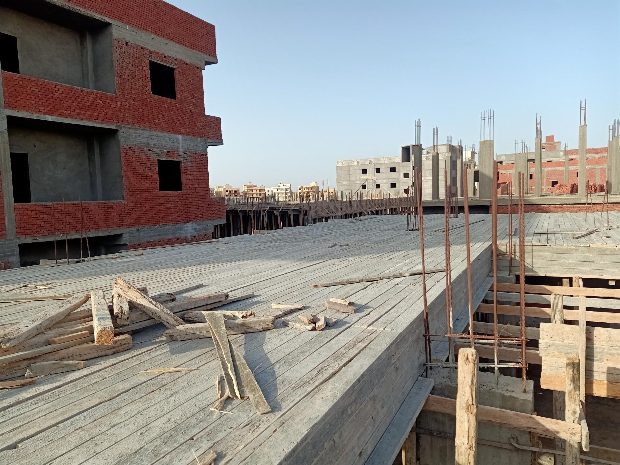 Construction stage First floor slab