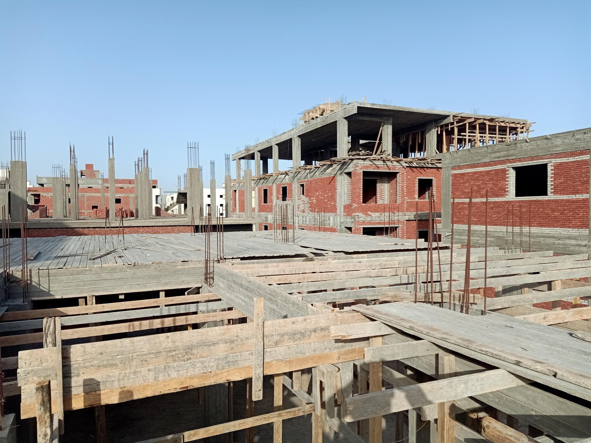 Construction stage First floor slab