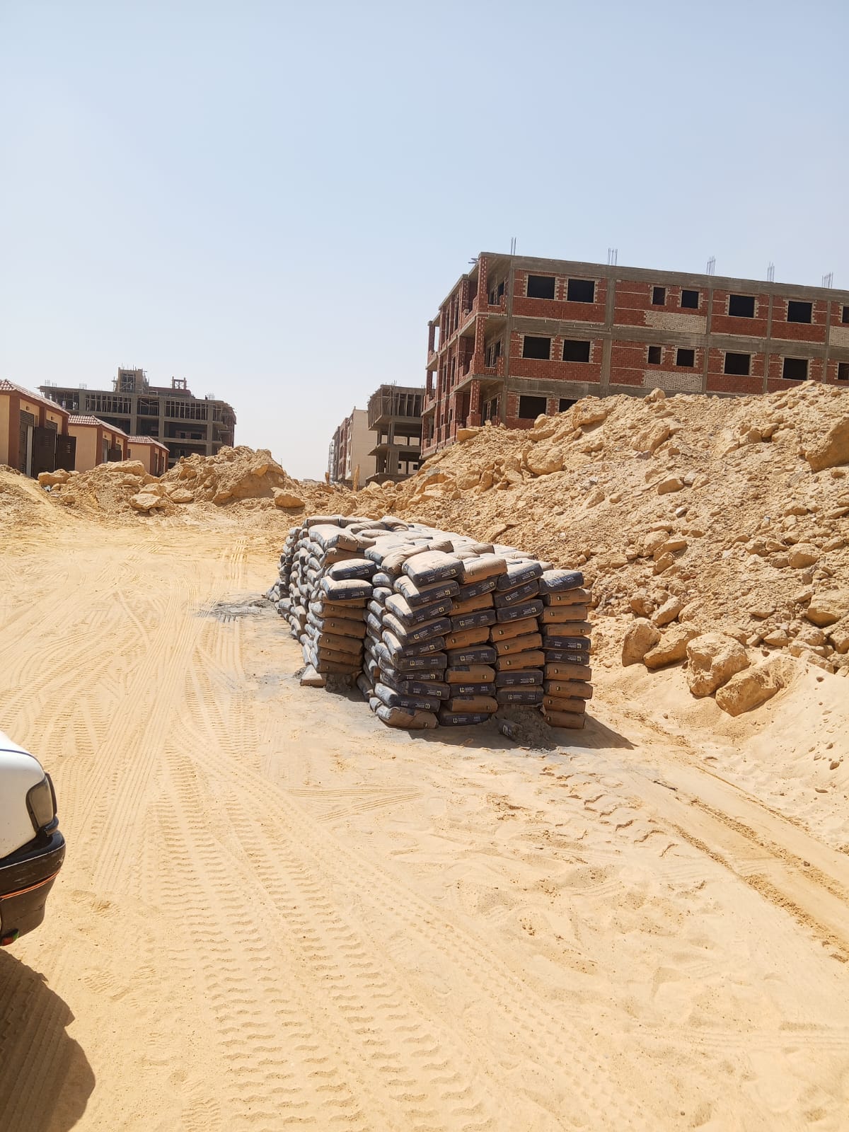 Construction stage Plain foundations