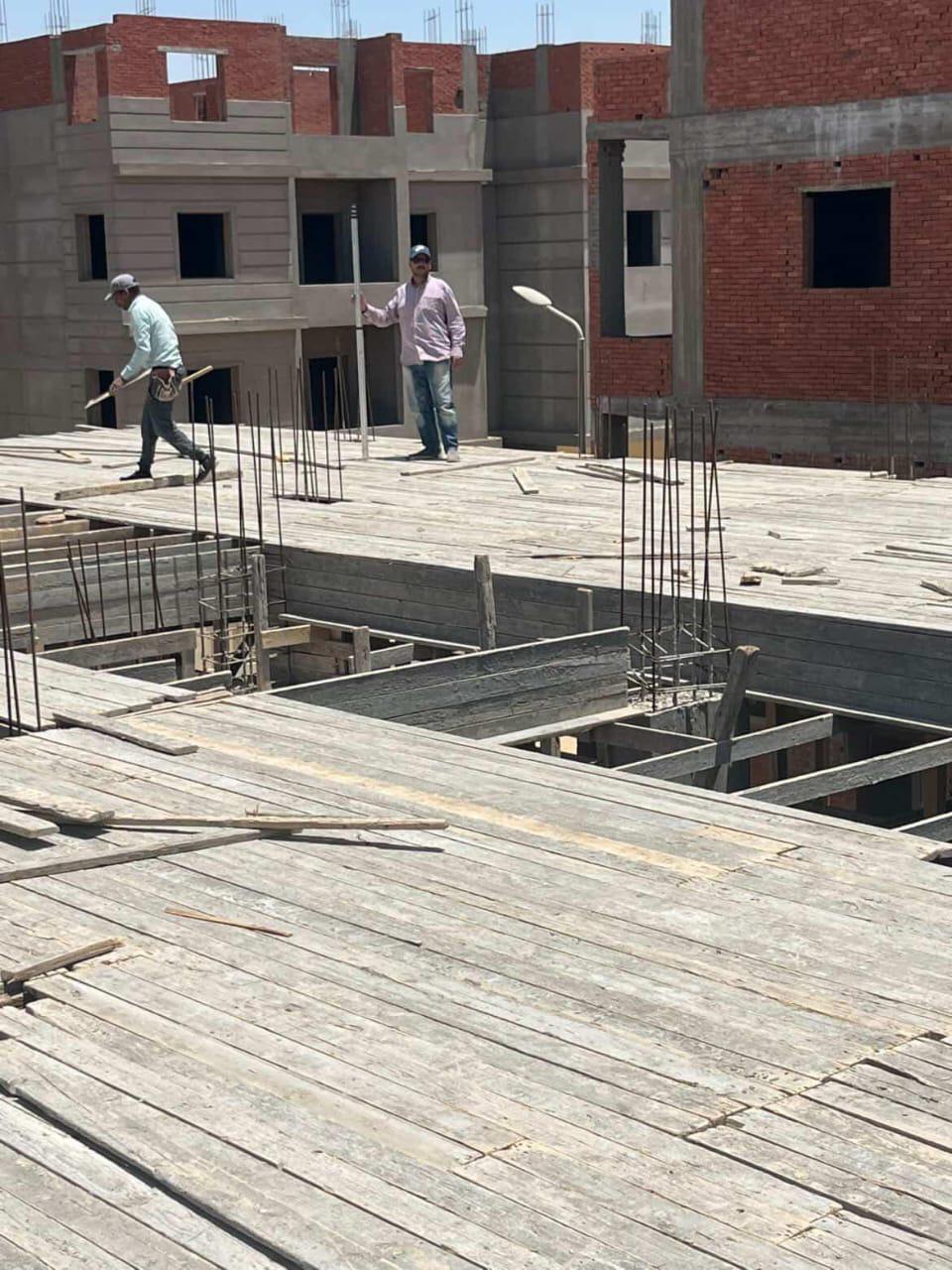 Construction stage First floor slab