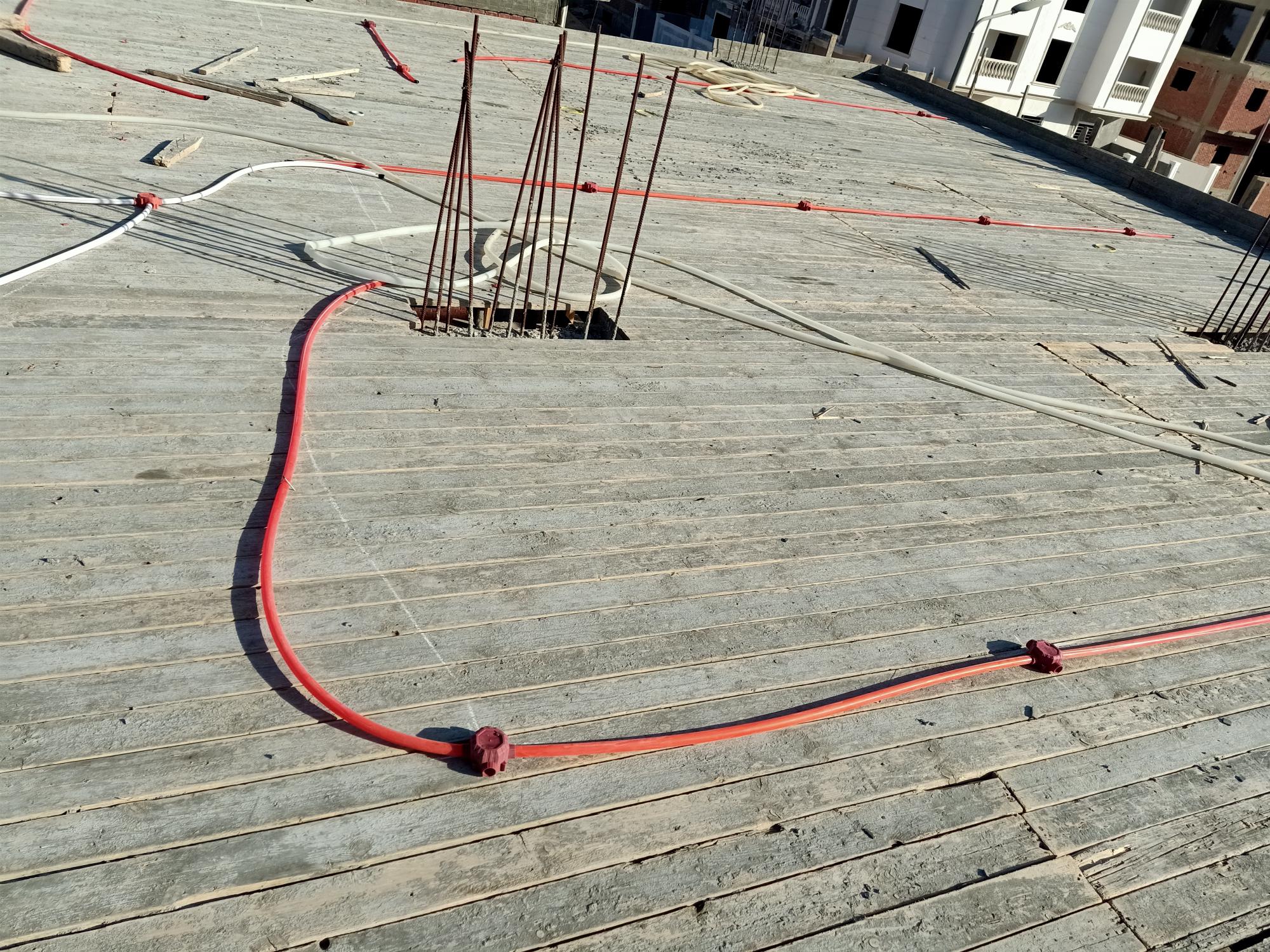 Construction stage First floor slab