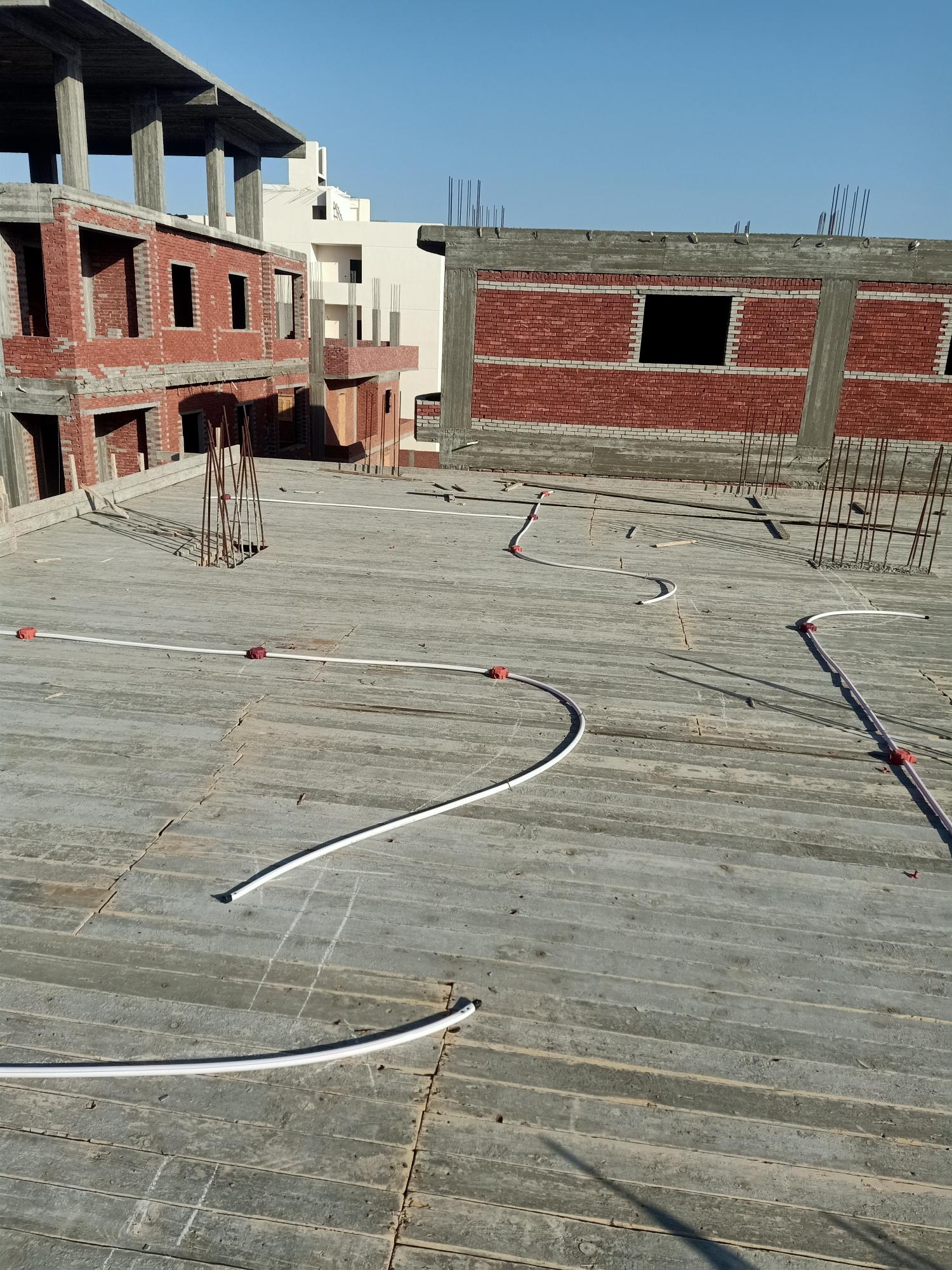 Construction stage First floor slab