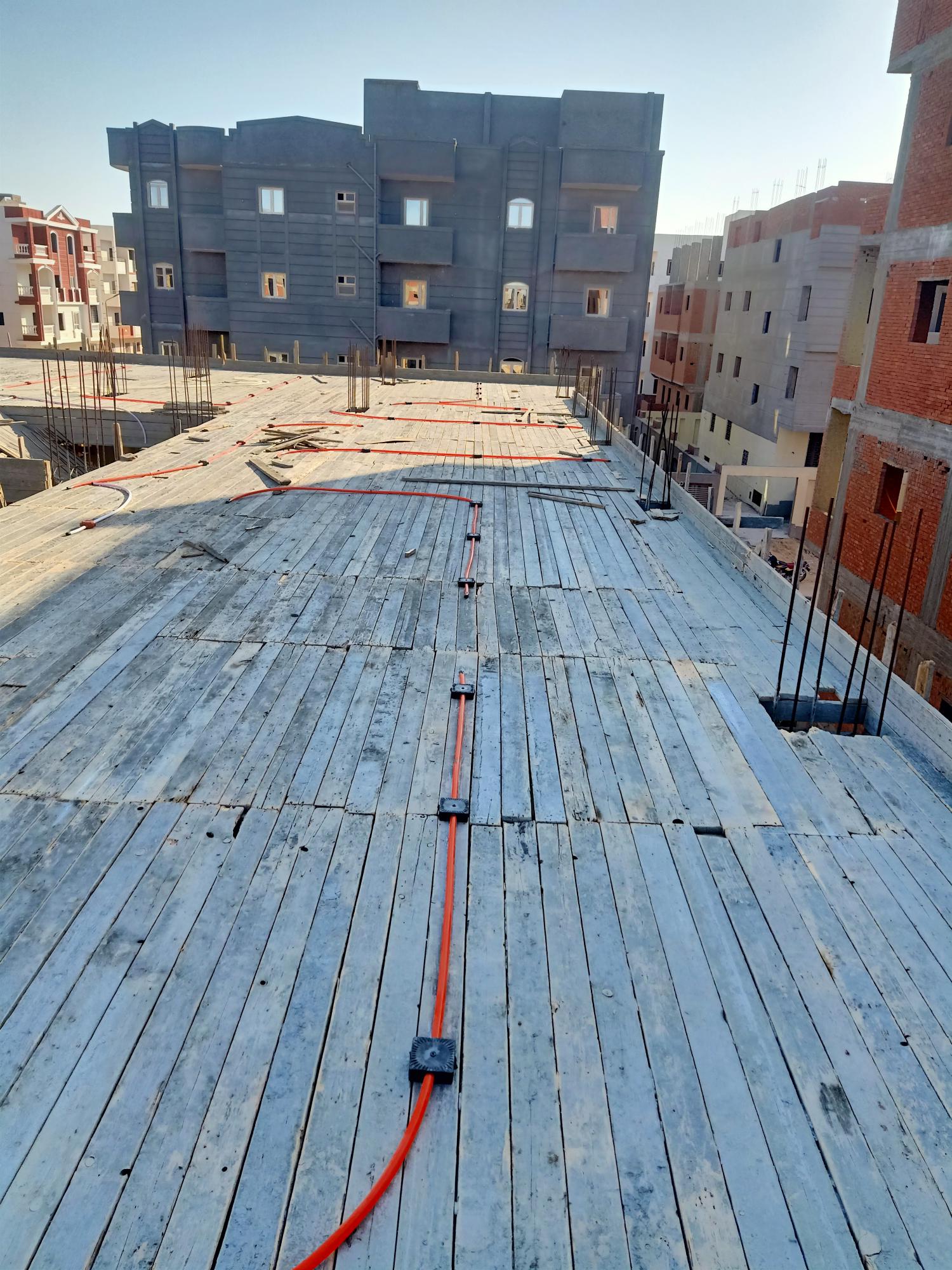 Construction stage First floor slab