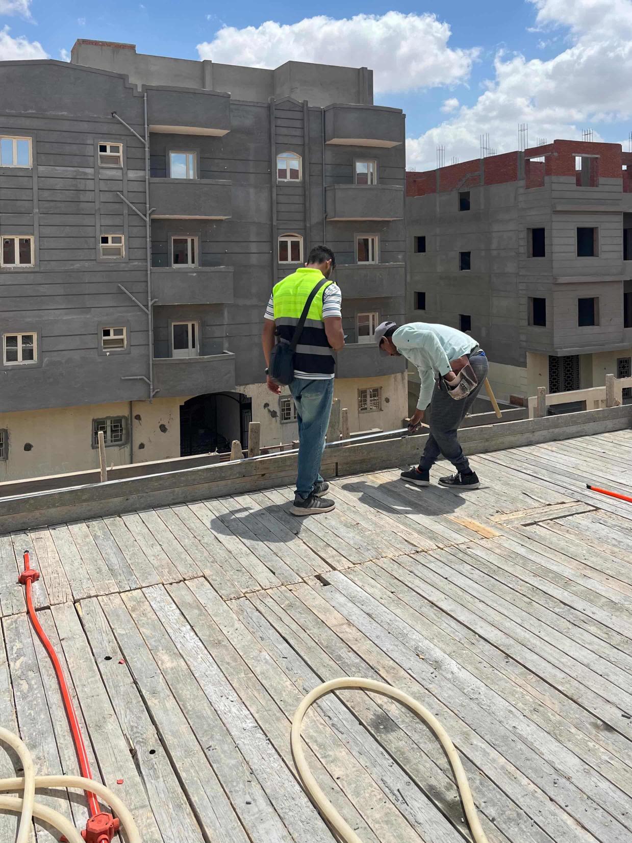 Construction stage First floor slab