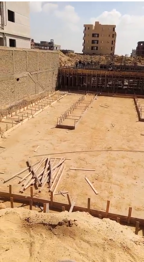 Construction stage Plain foundations