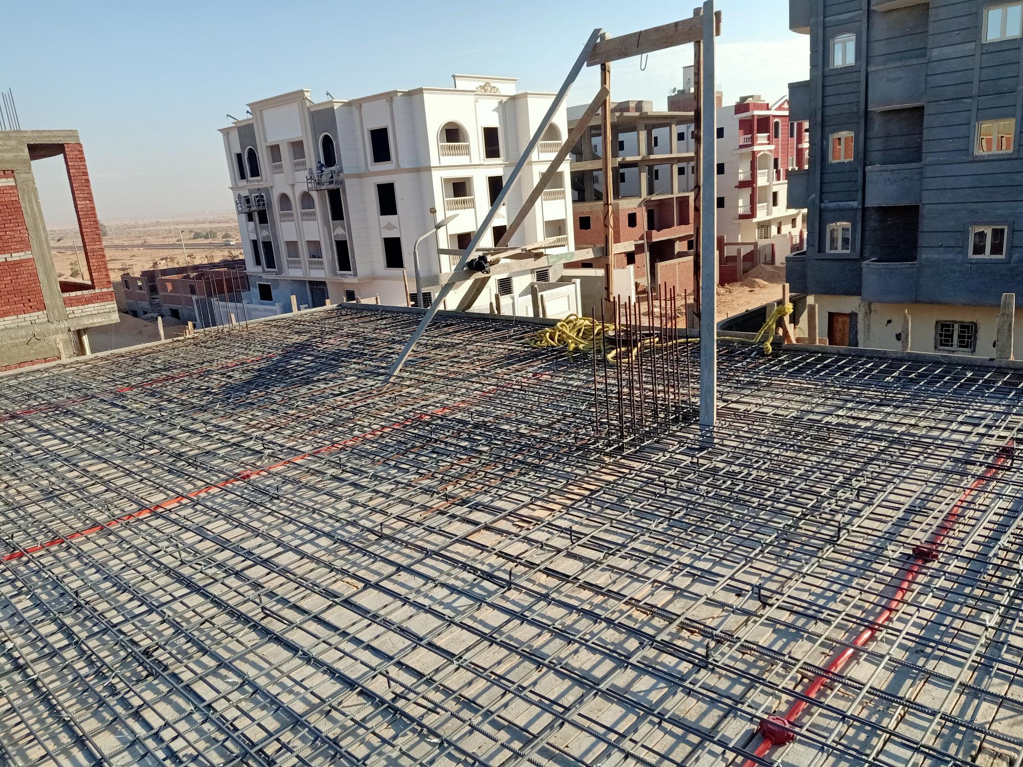 Construction stage First floor slab