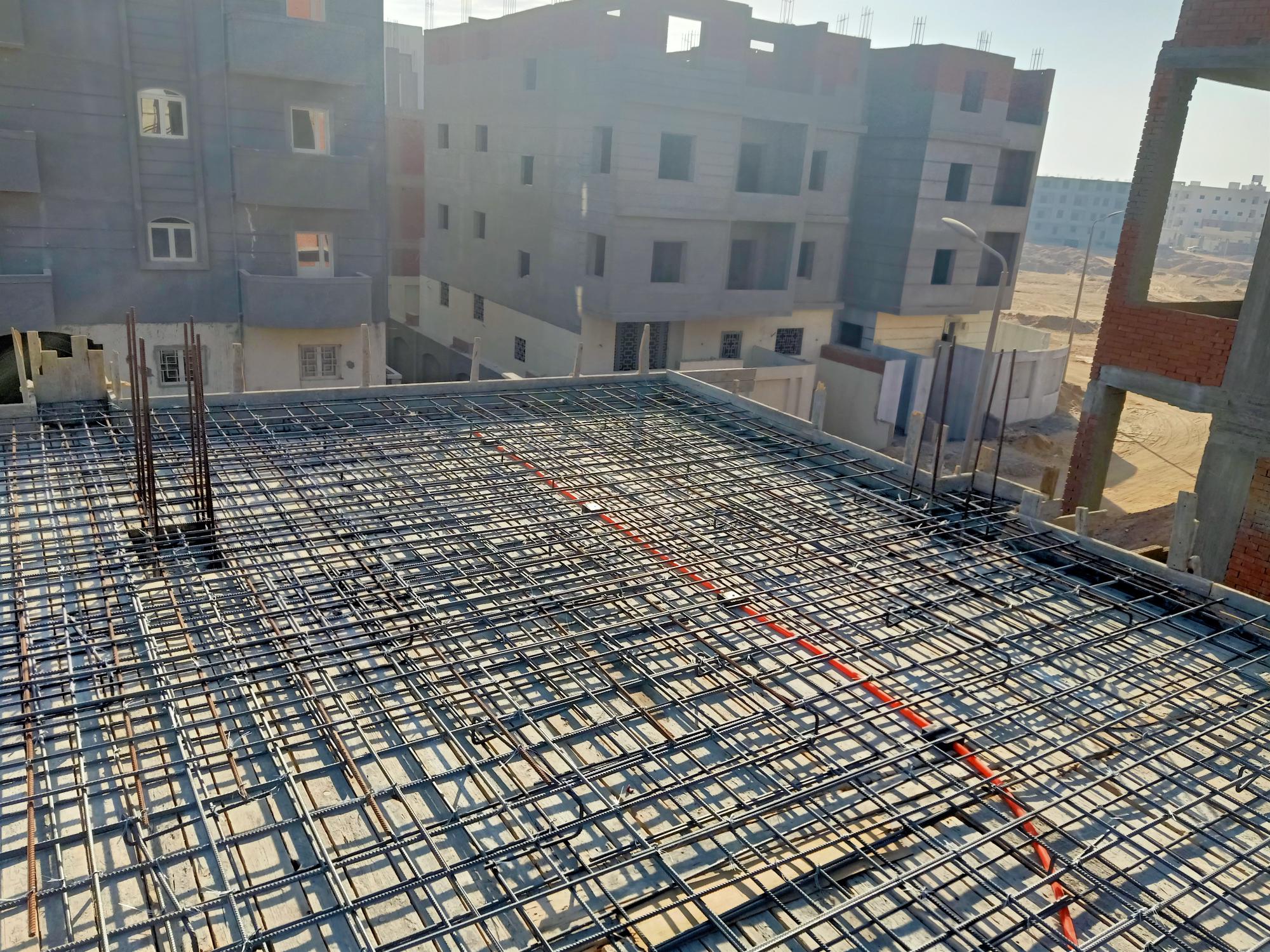 Construction stage First floor slab