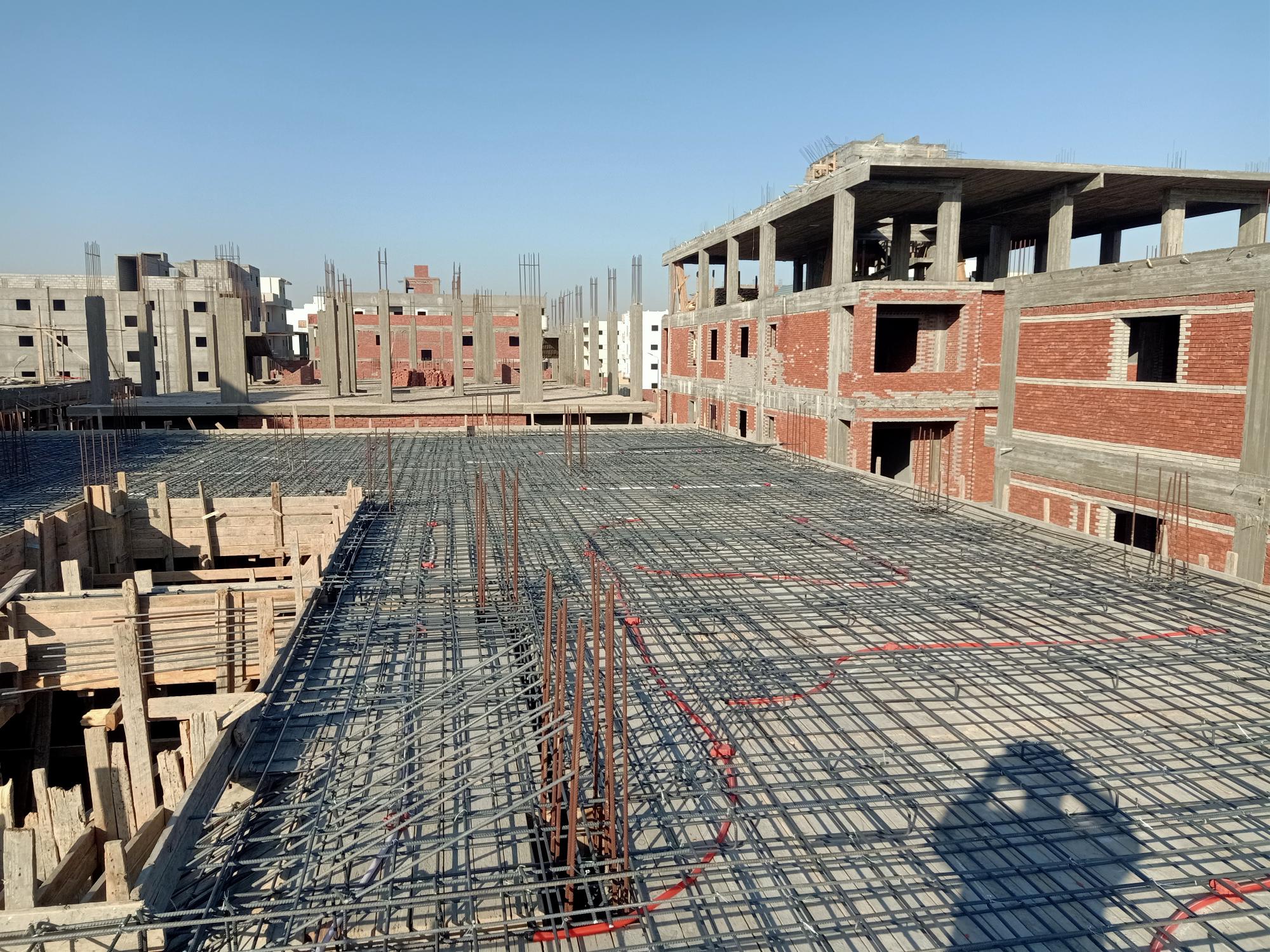 Construction stage First floor slab