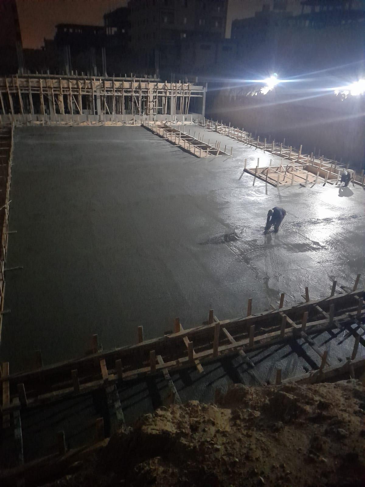 Construction stage Plain foundations