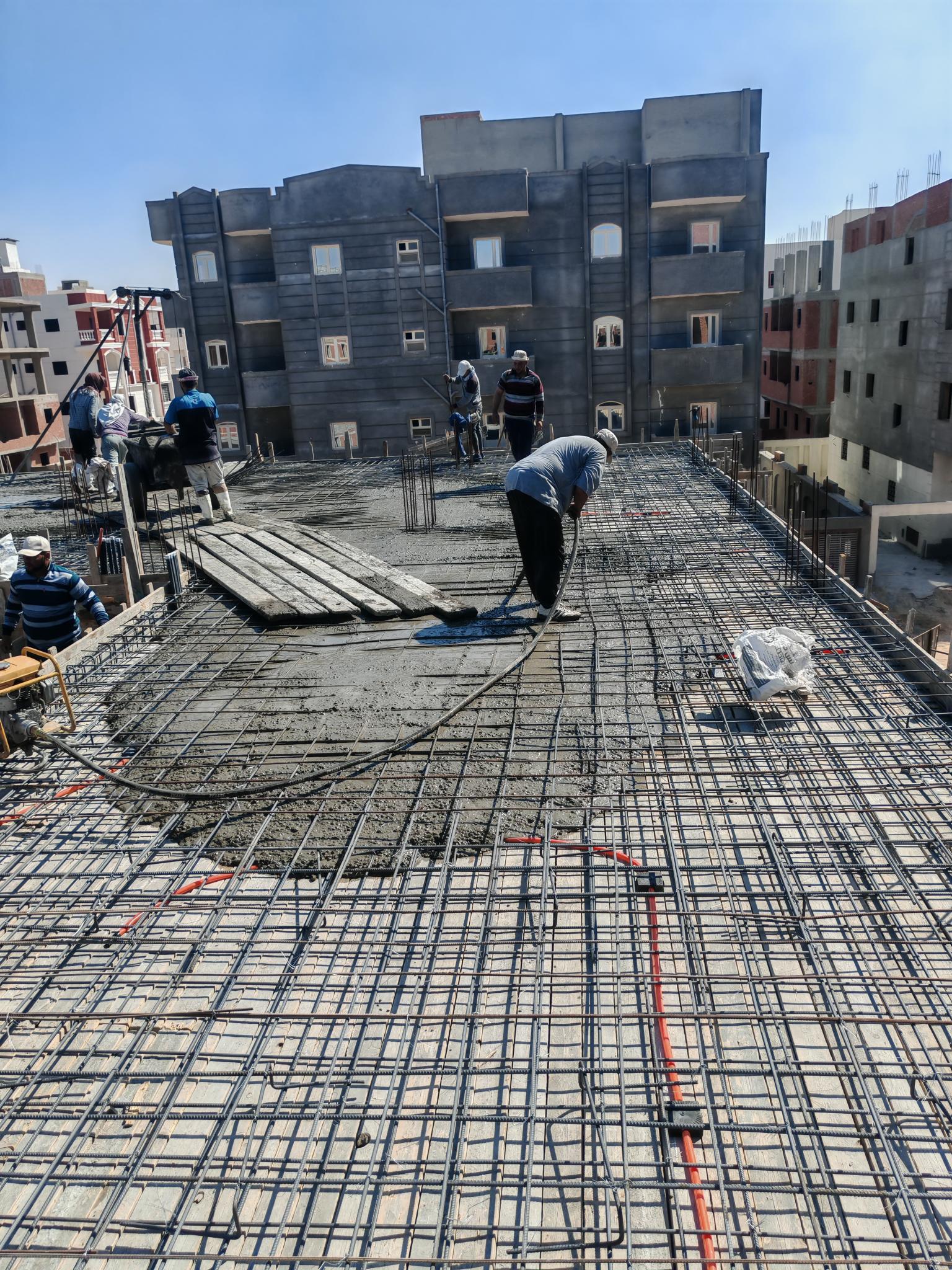 Construction stage First floor slab