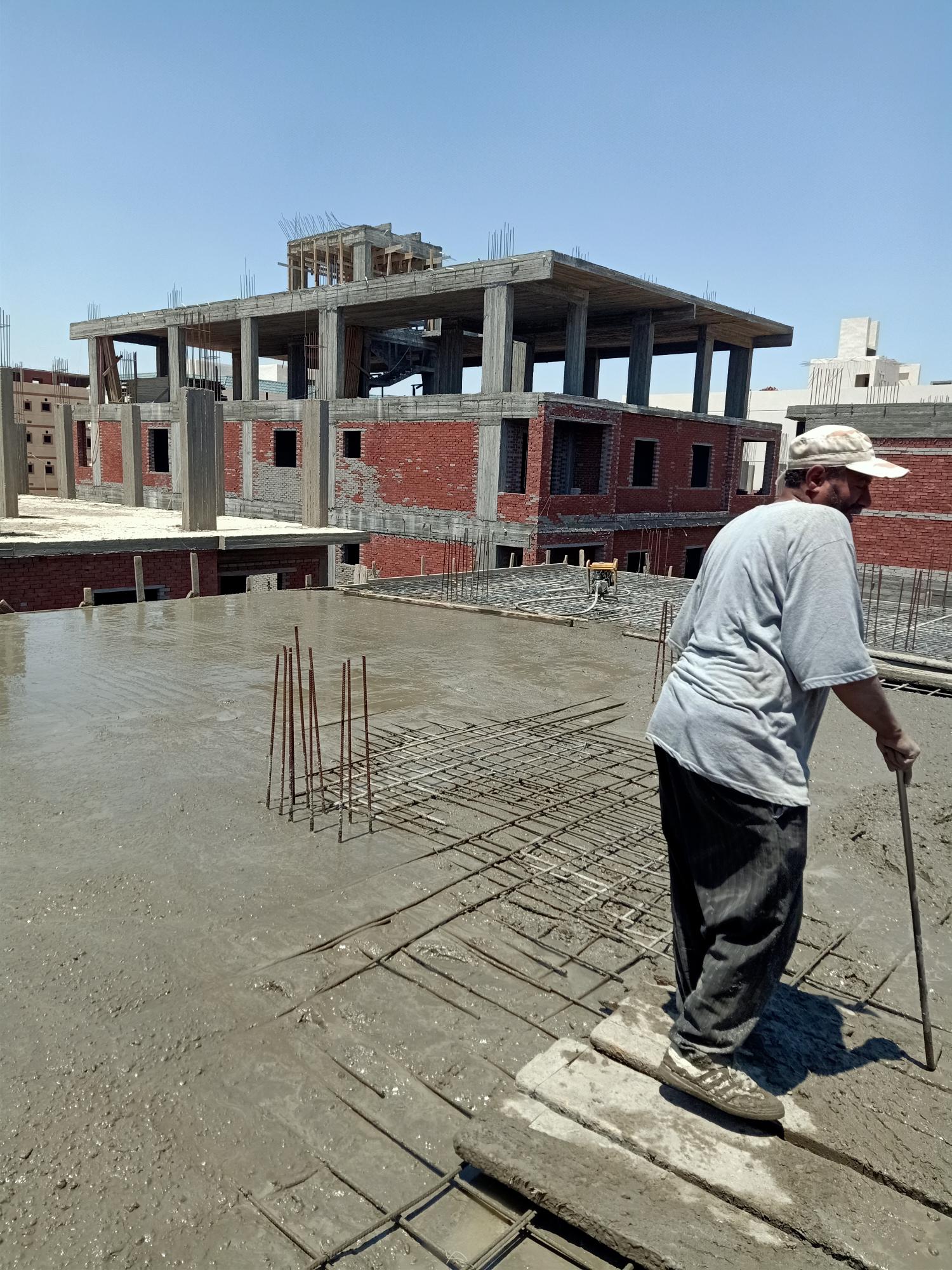 Construction stage First floor slab