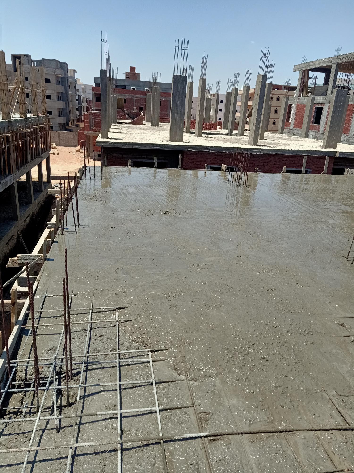 Construction stage First floor slab