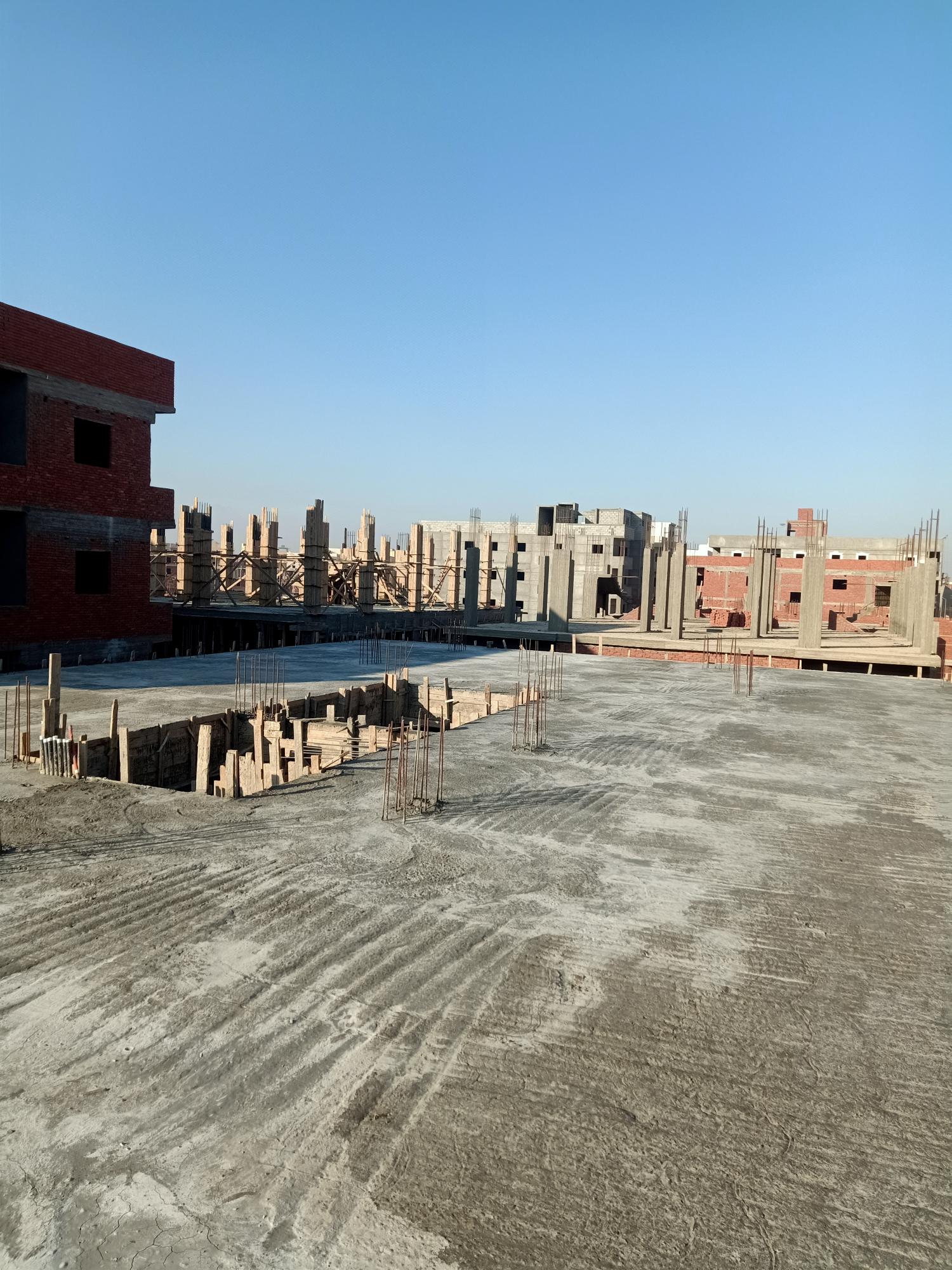 Construction stage First floor slab