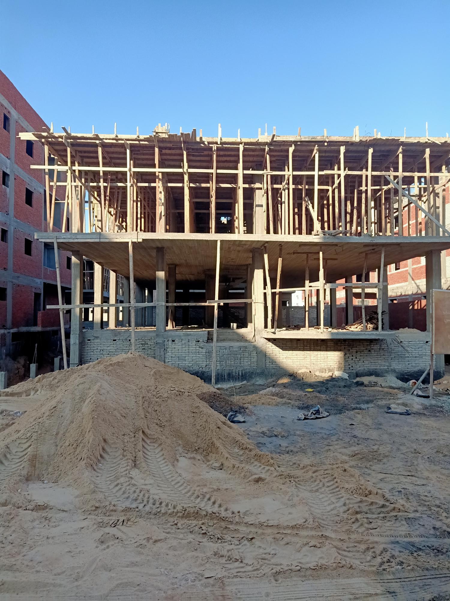 Construction stage First floor slab