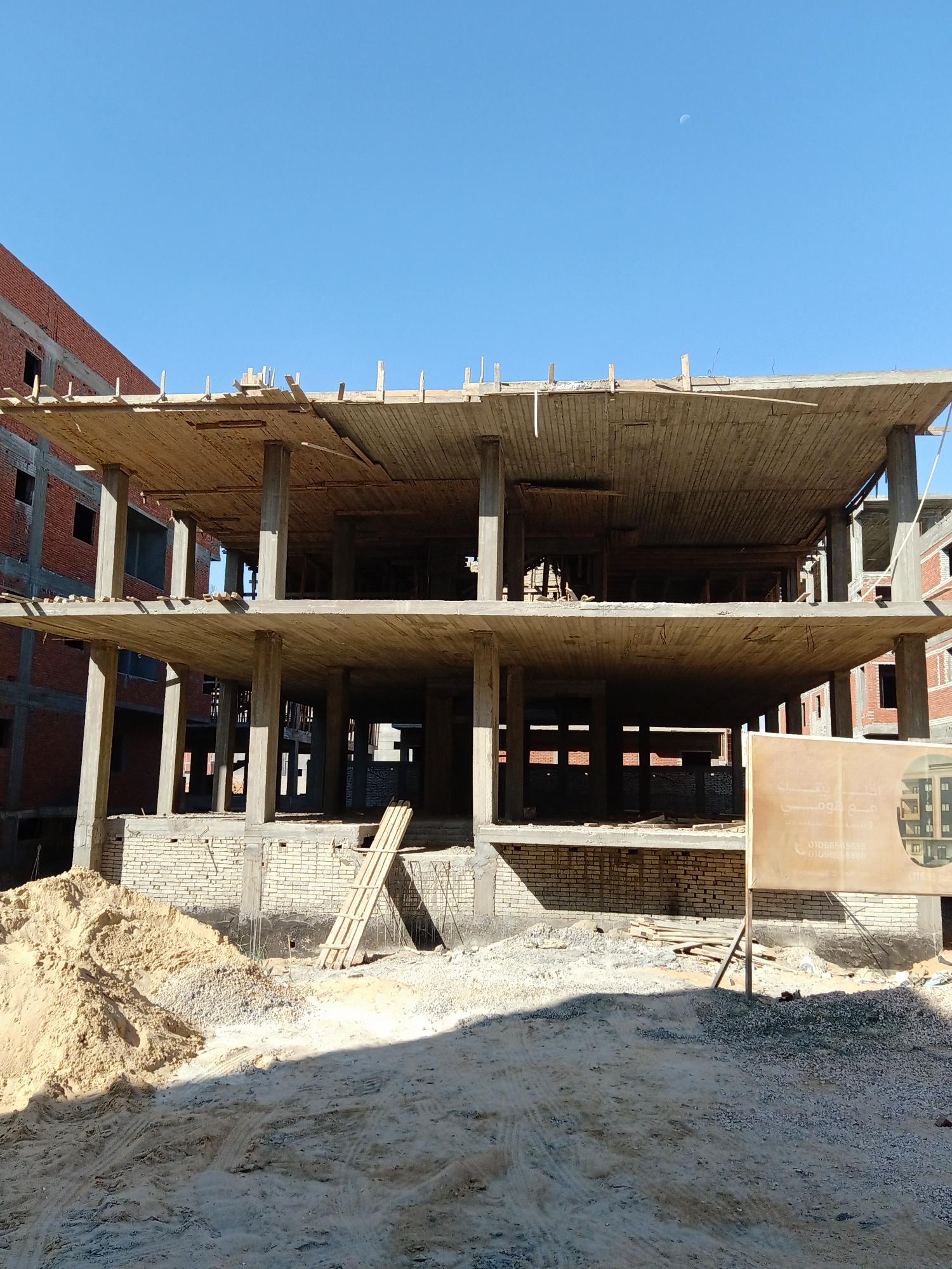 Construction stage First floor slab