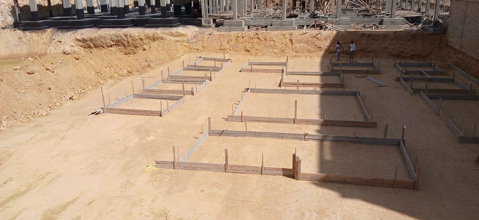 Construction stage Plain foundations