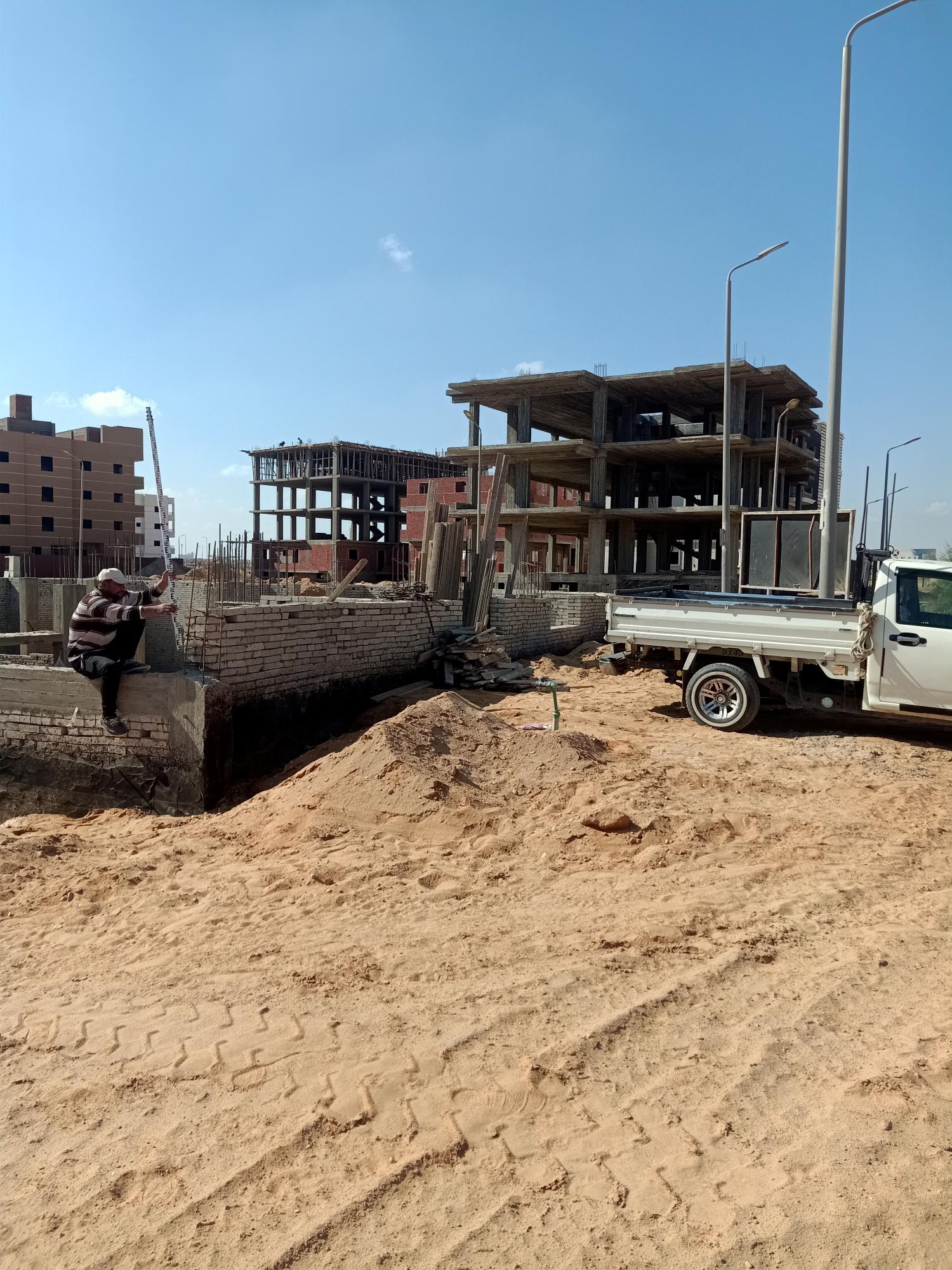 Construction stage Basement slab